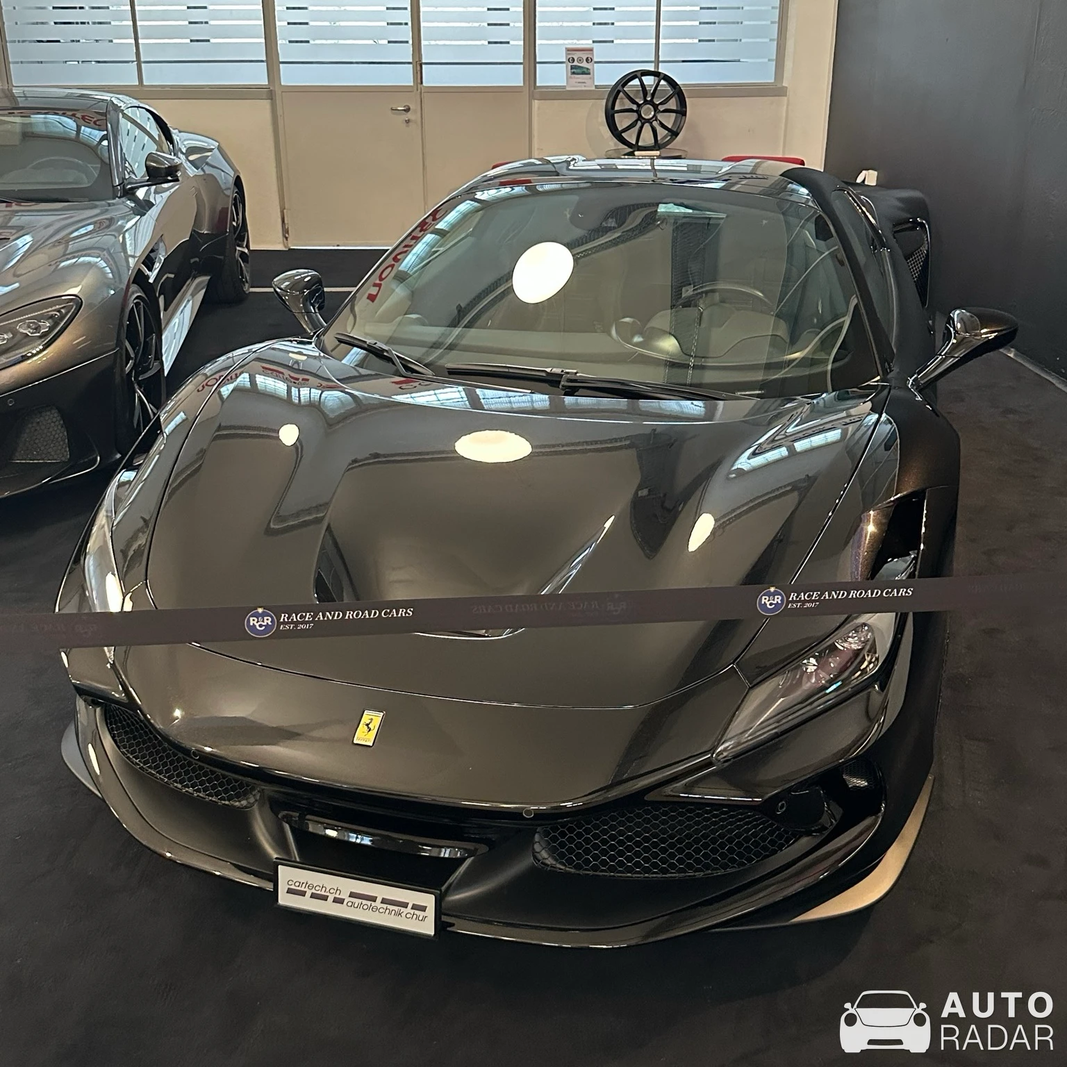 Ferrari F8 Spider Novitec Rosso spotted in Lindau