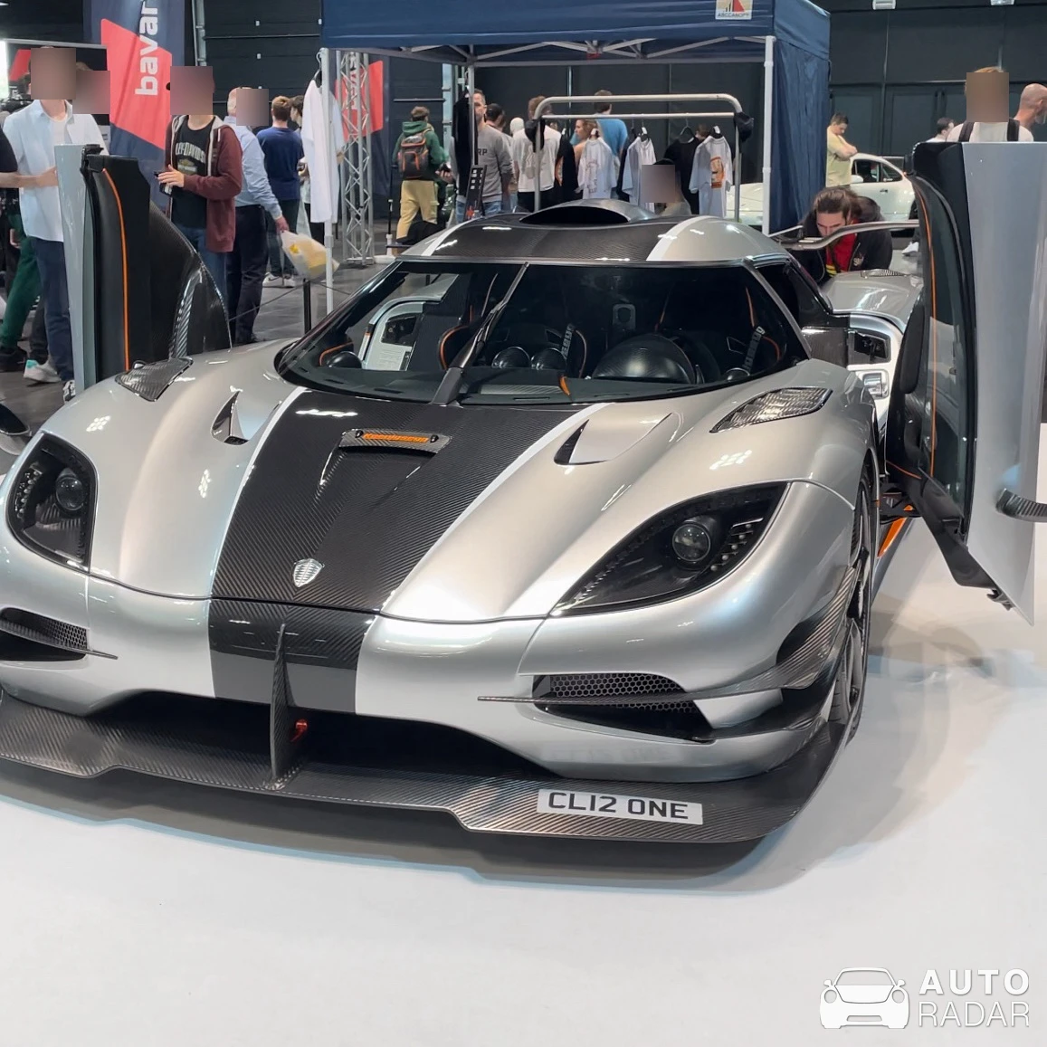 Koenigsegg One:1 spotted in Kortrijk