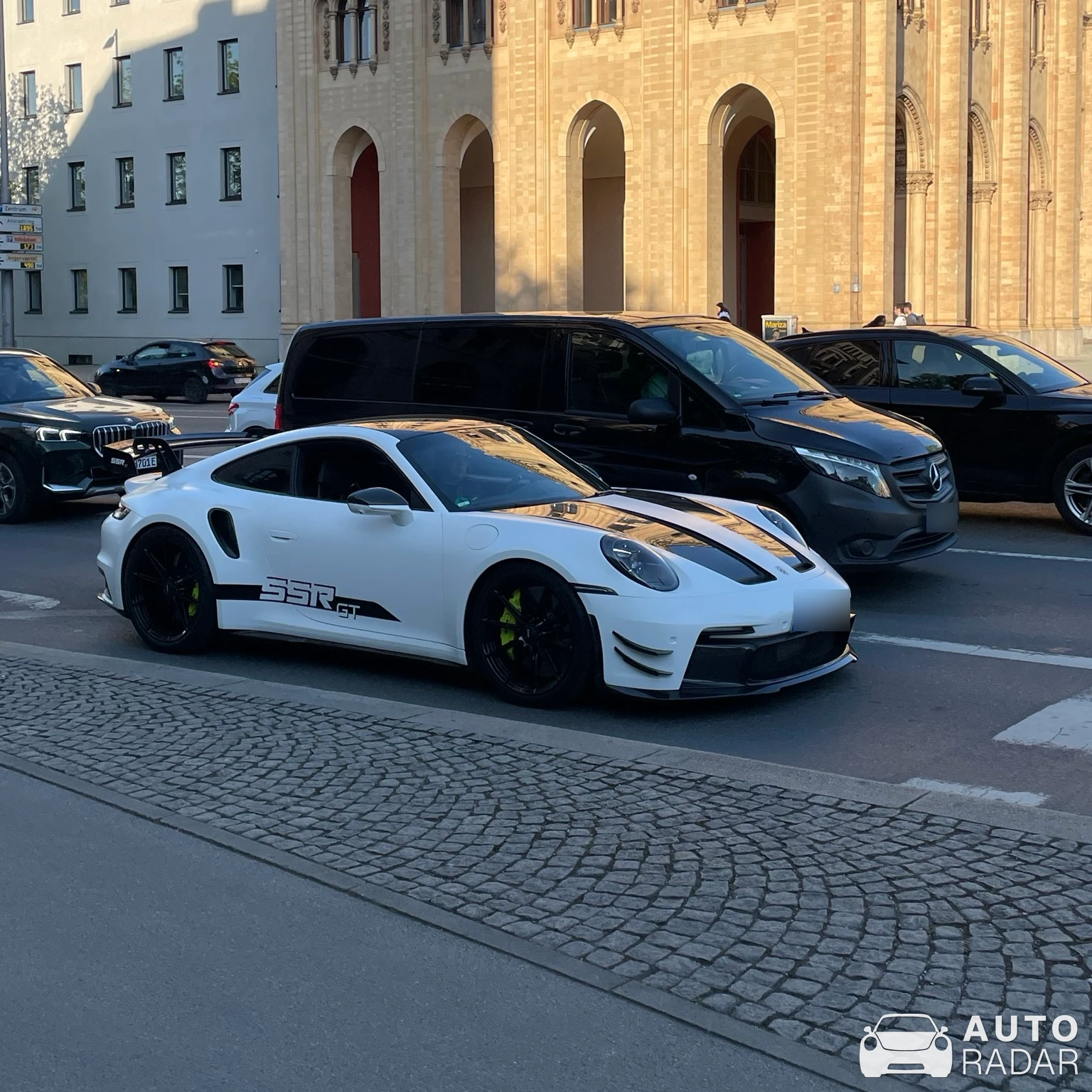 Porsche 992 Turbo SSR GT spotted in München
