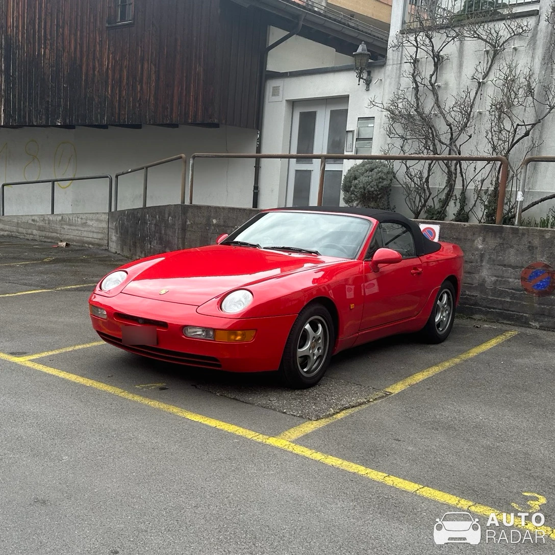 Porsche 968 Cabriolet spotted in Rapperswil-Jona