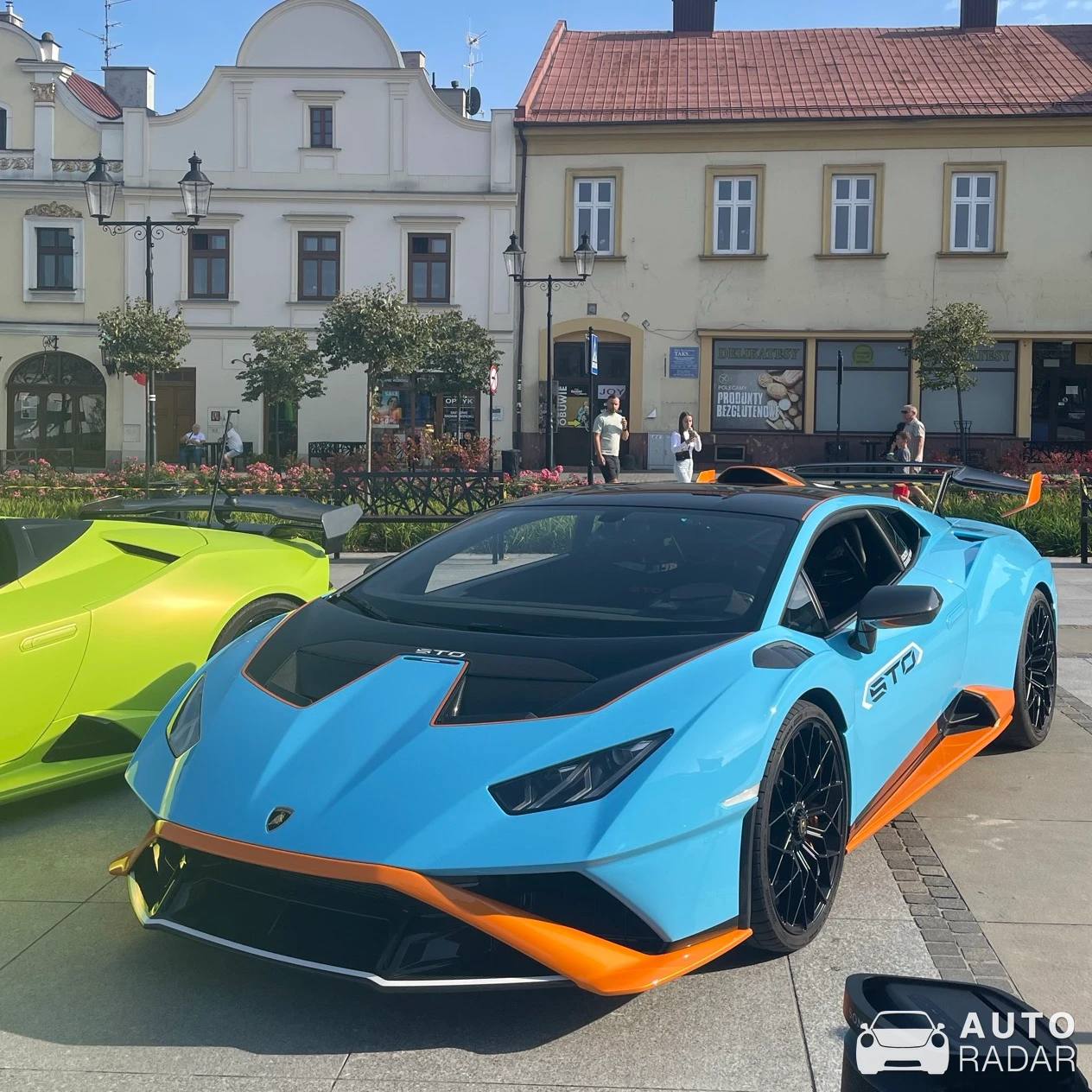 Lamborghini Huracán LP640-2 STO spotted in Brzesko