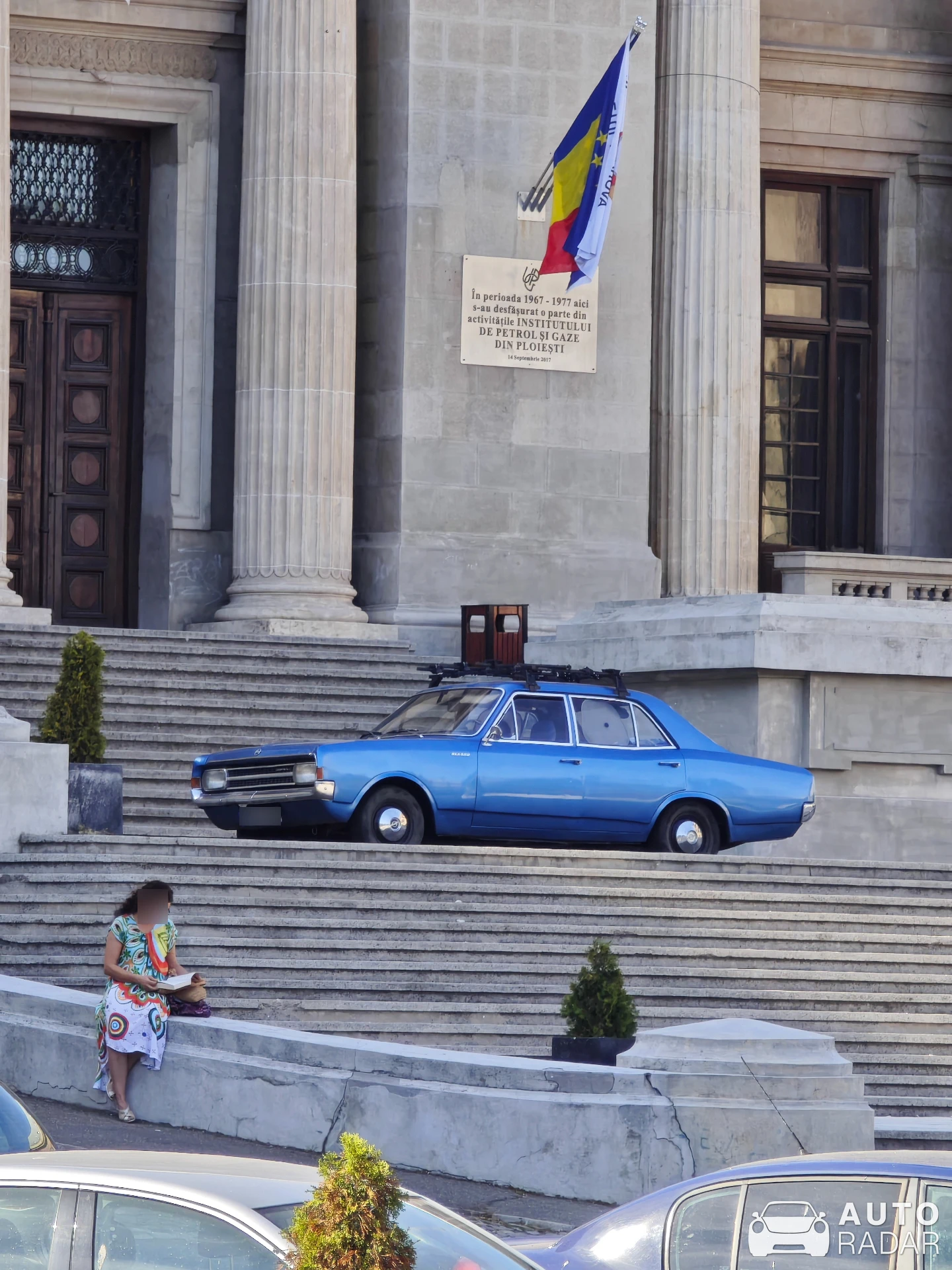 Opel Rekord B spotted in Ploiești