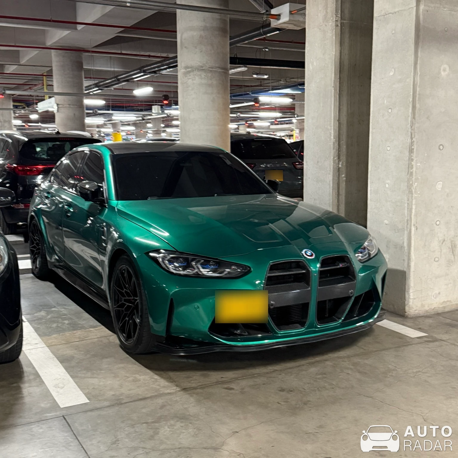 BMW M3 G80 Sedan Competition spotted in Chía, Colombia