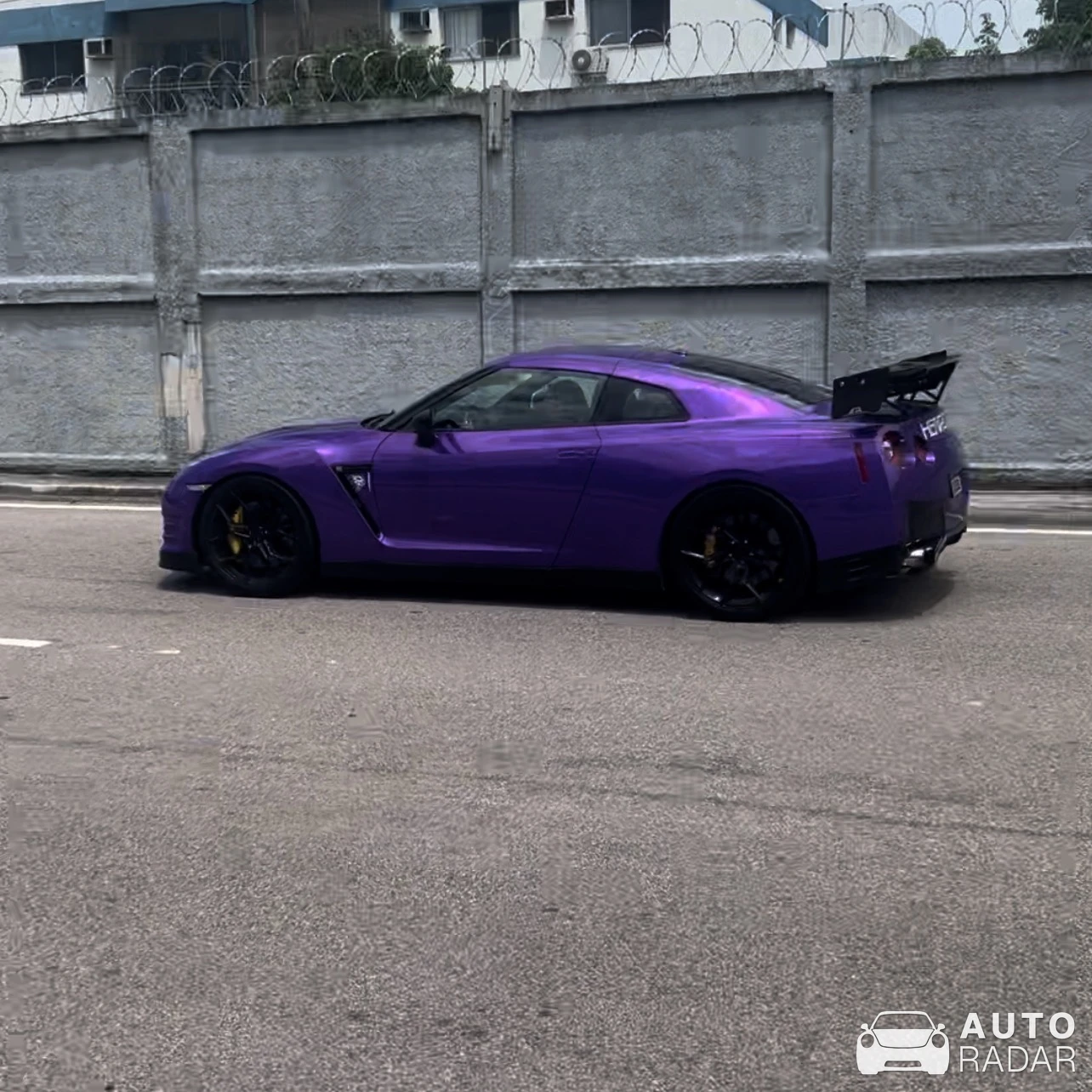 Nissan GT-R R35 spotted in Barra da Tijuca, Brazil