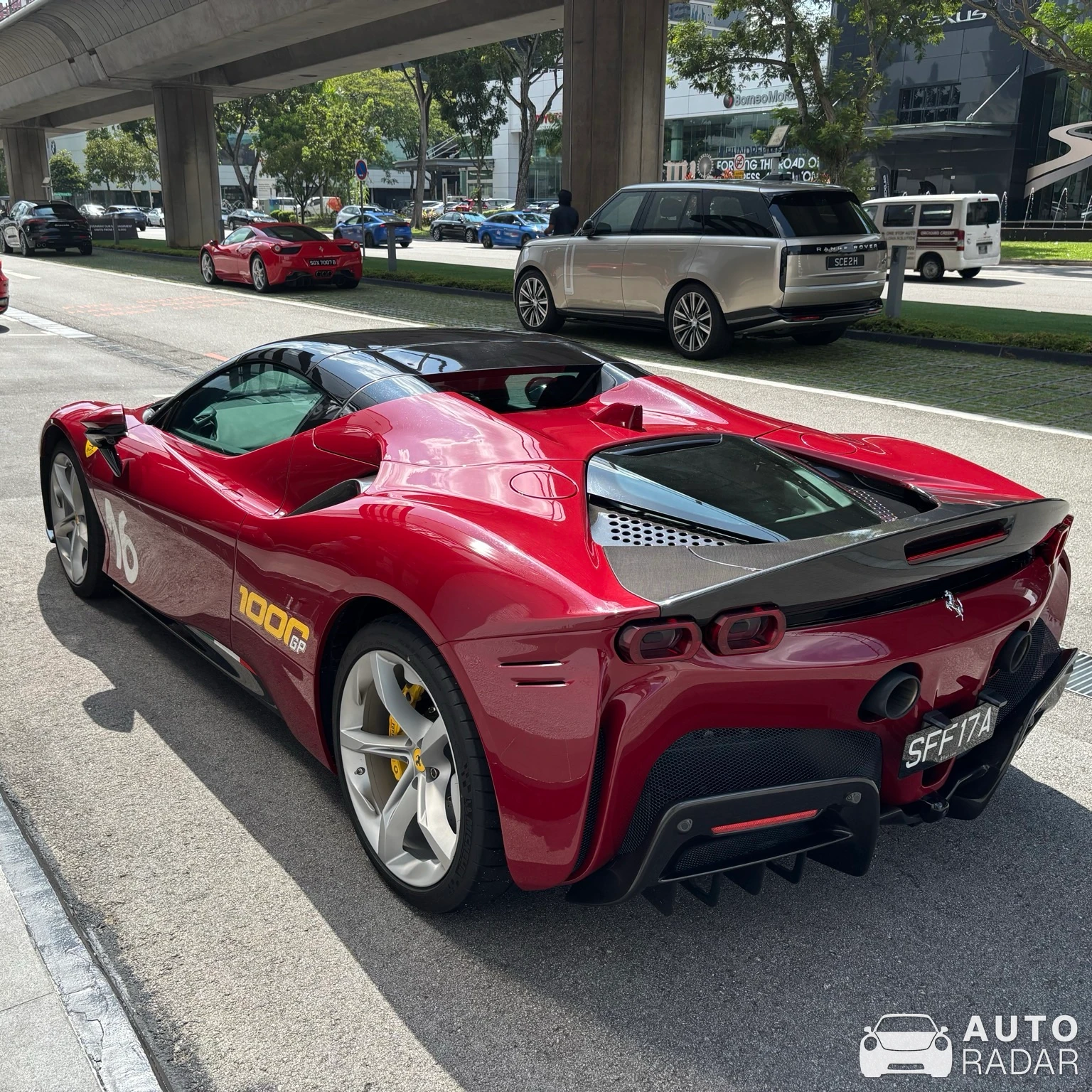 Ferrari SF90 Spider Tailor Made spotted in Singapore