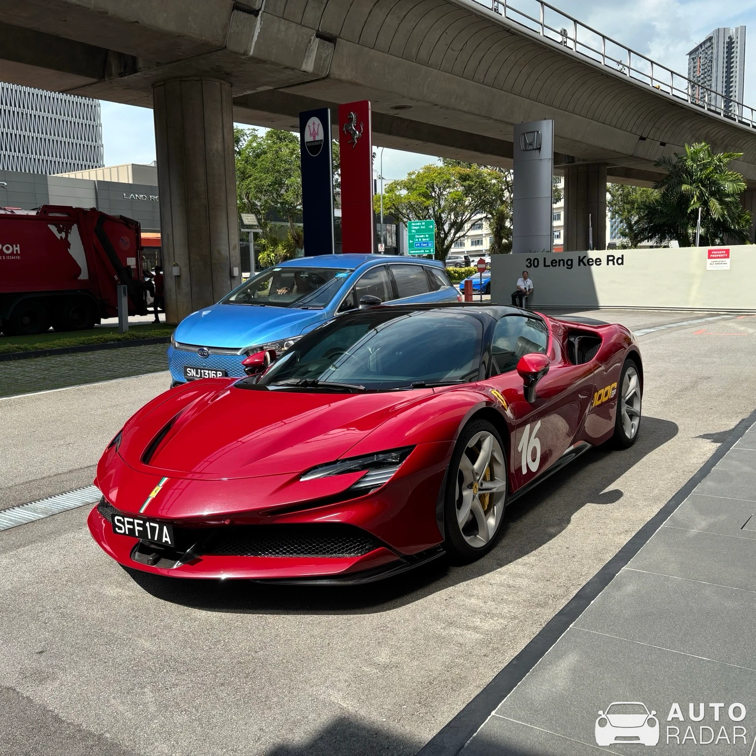 Ferrari SF90 Spider Tailor Made spotted in Singapore, Singapore