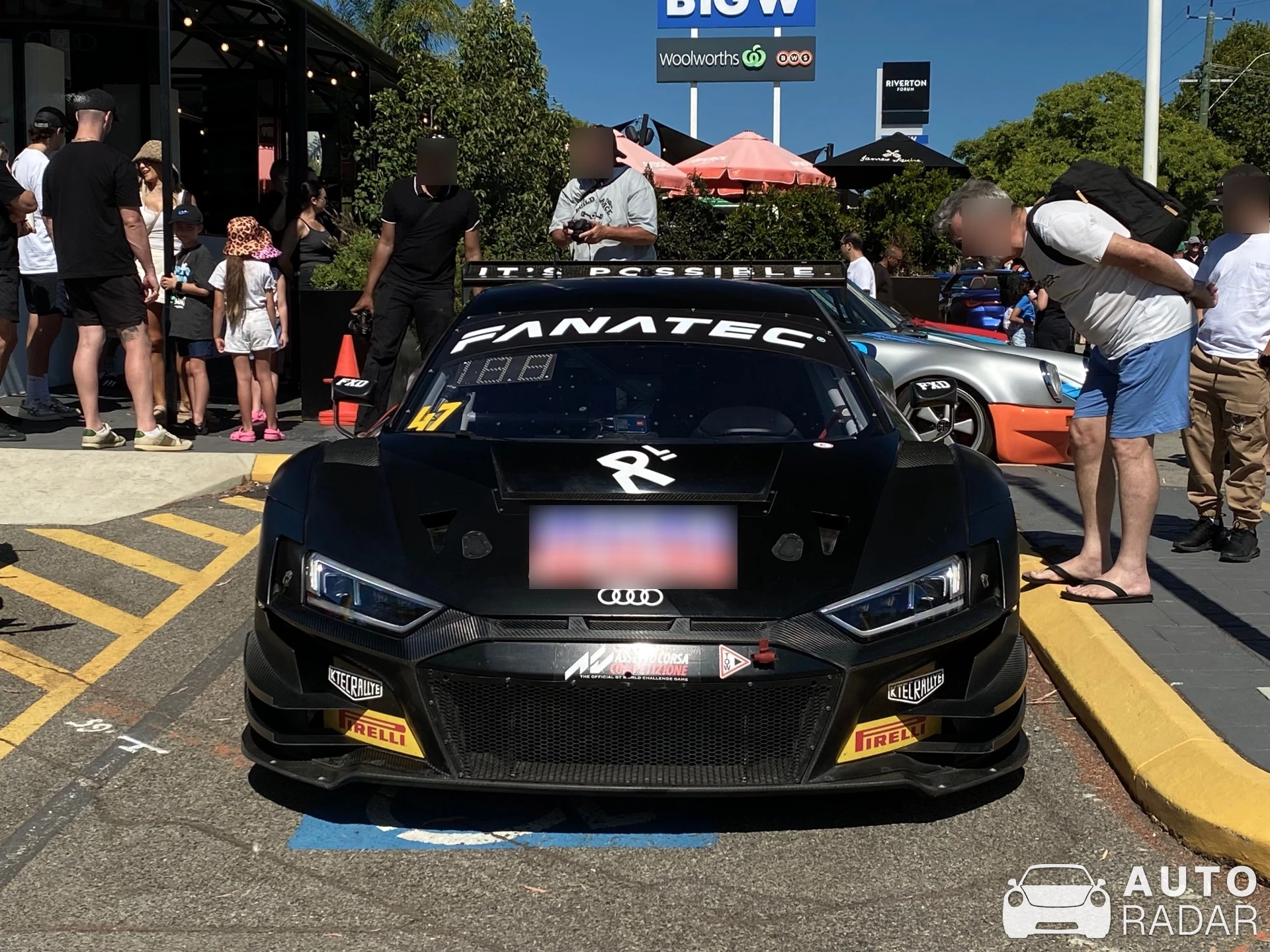 Audi R8 LMS GT3 Evo spotted in Parkwood, Australia
