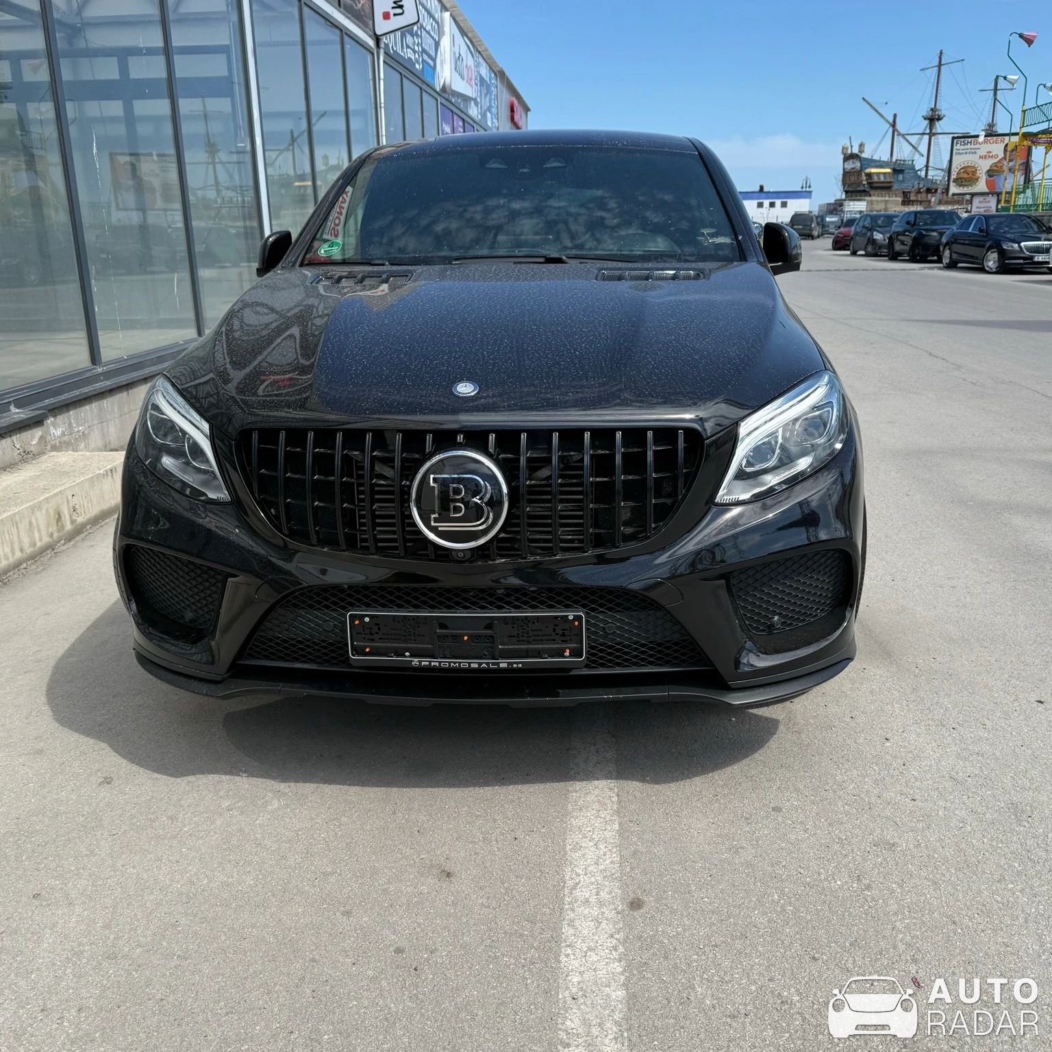 Mercedes-AMG Brabus GLE 63 S Coupé spotted in Varna