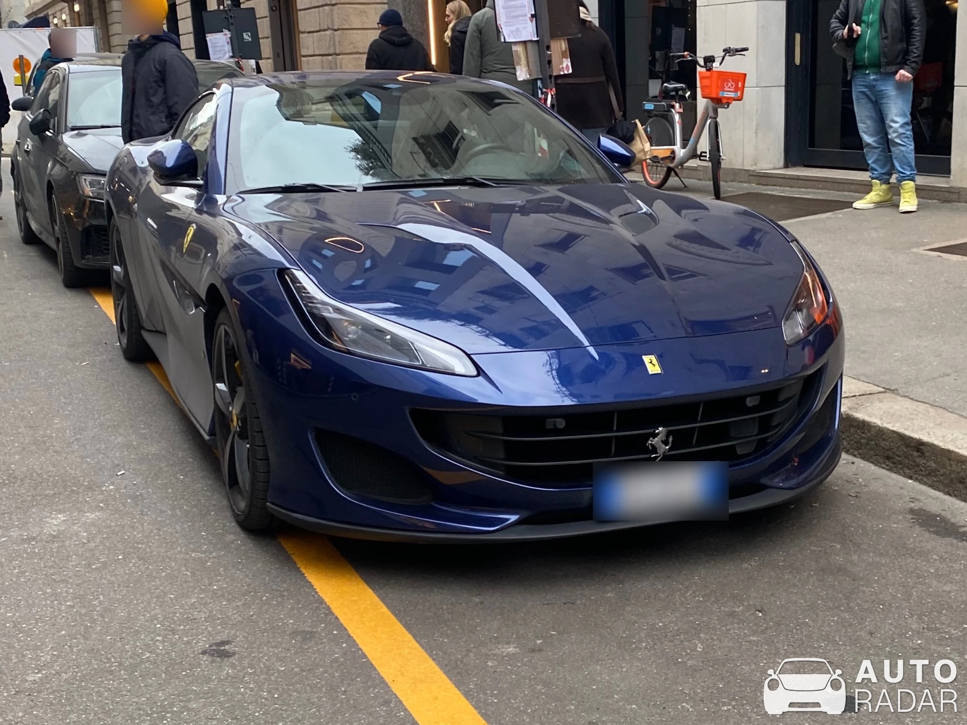 Ferrari Portofino spotted in Milano, Italia