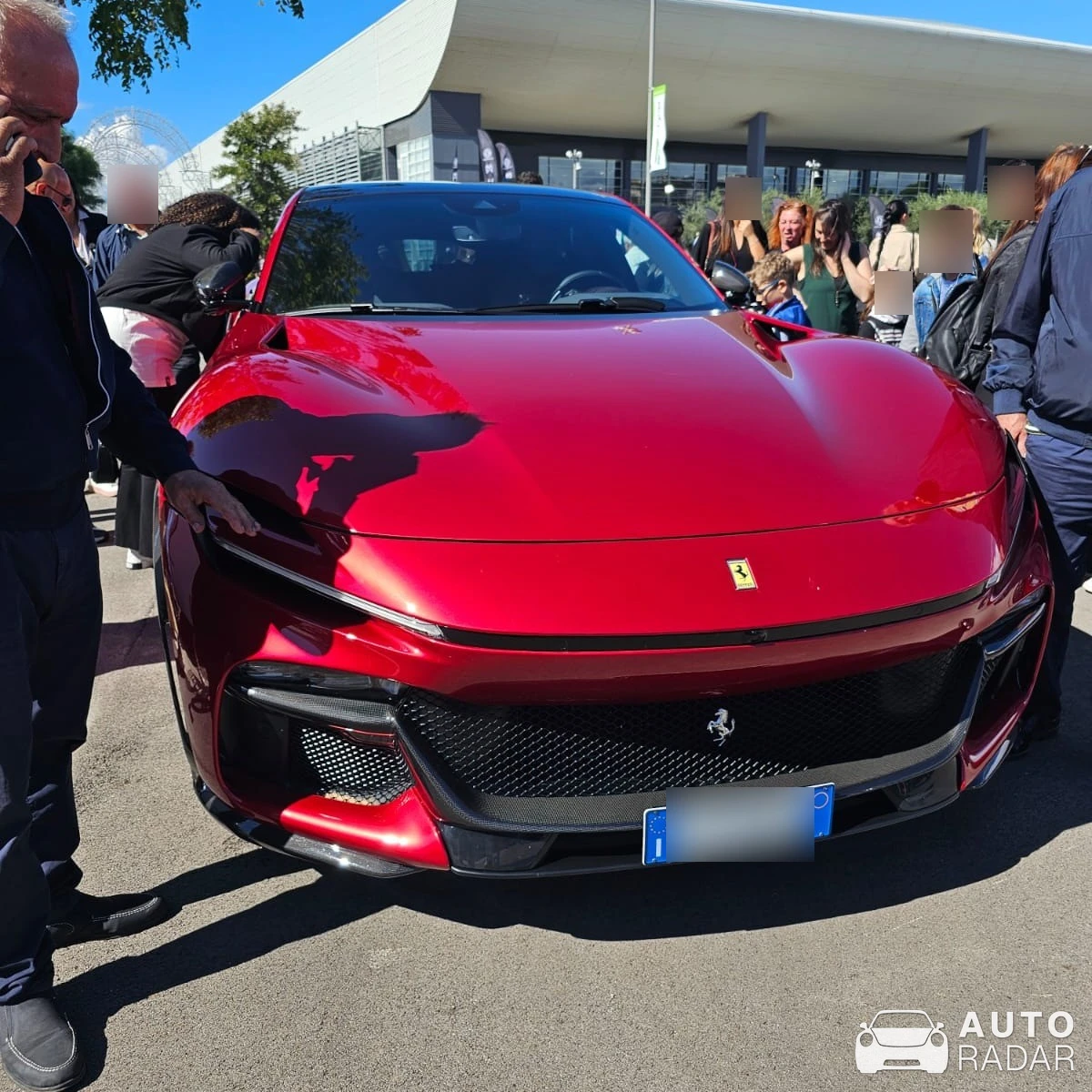 Ferrari Purosangue spotted in Bari, Italy