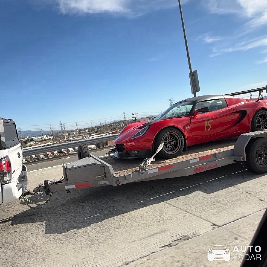 Lotus Exige GT3 spotted in Los Angeles, United States
