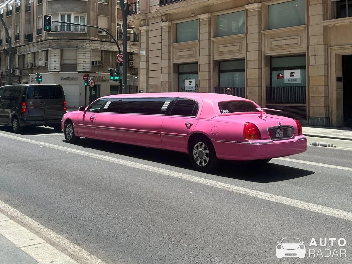 Lincoln Town Car Limousine spotted in London, United Kingdom