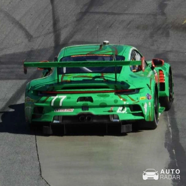 Porsche 992 GT3 R spotted in Daytona Beach, United States