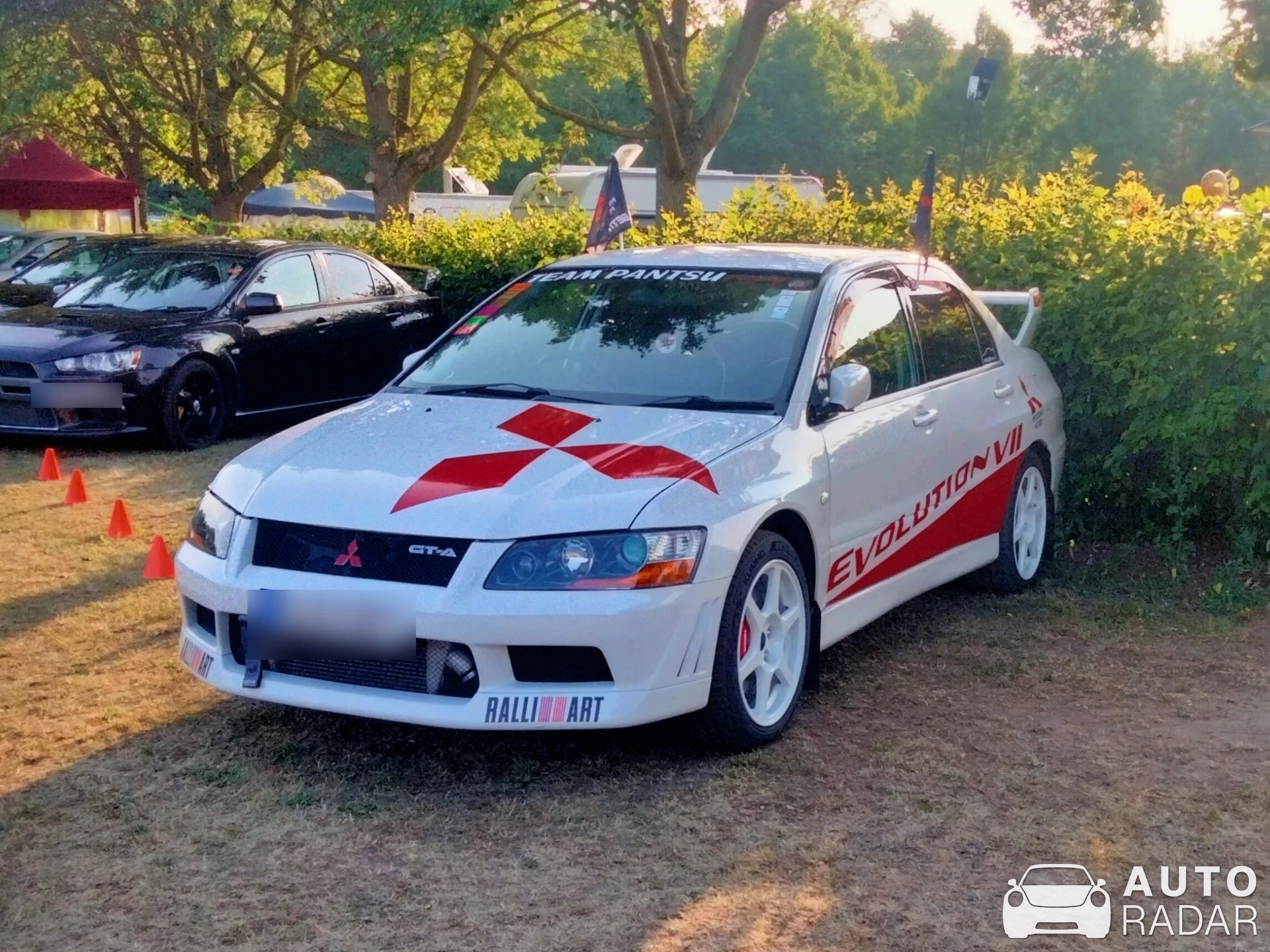 Mitsubishi Lancer Evolution VII spotted in Bad Schmiedeberg