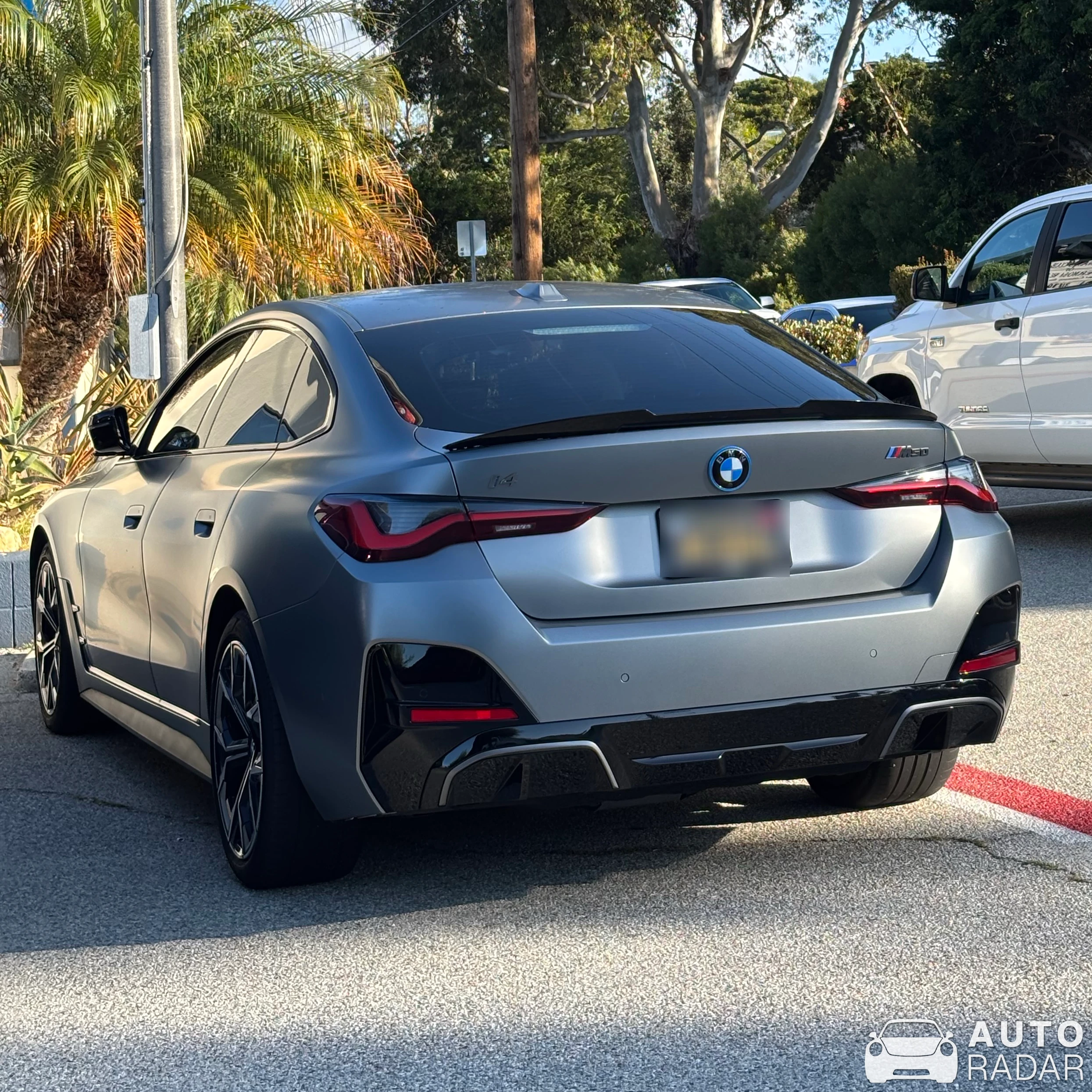 BMW i4 M50 2022 spotted in Hermosa Beach