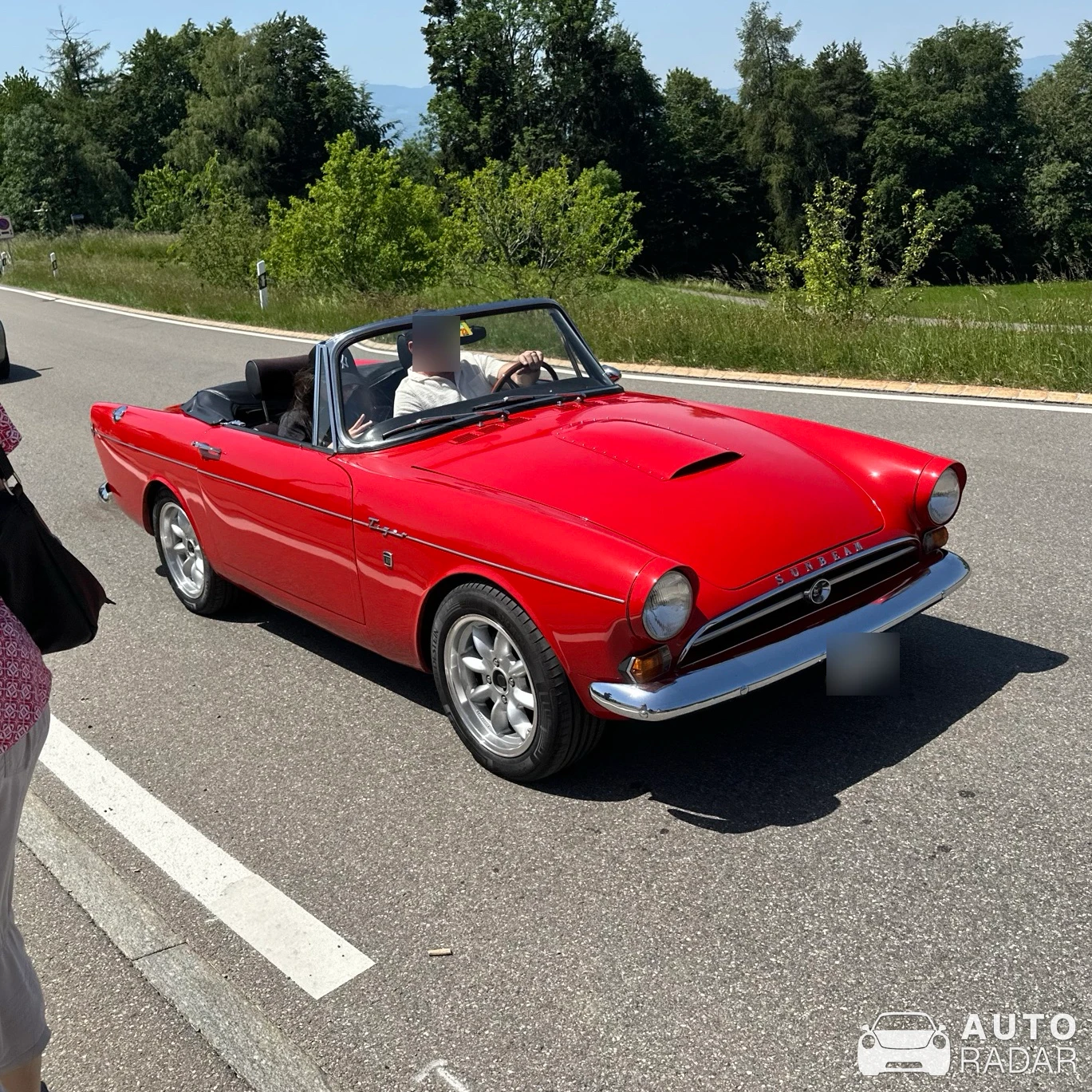 Sunbeam Tiger spotted in Dürnten