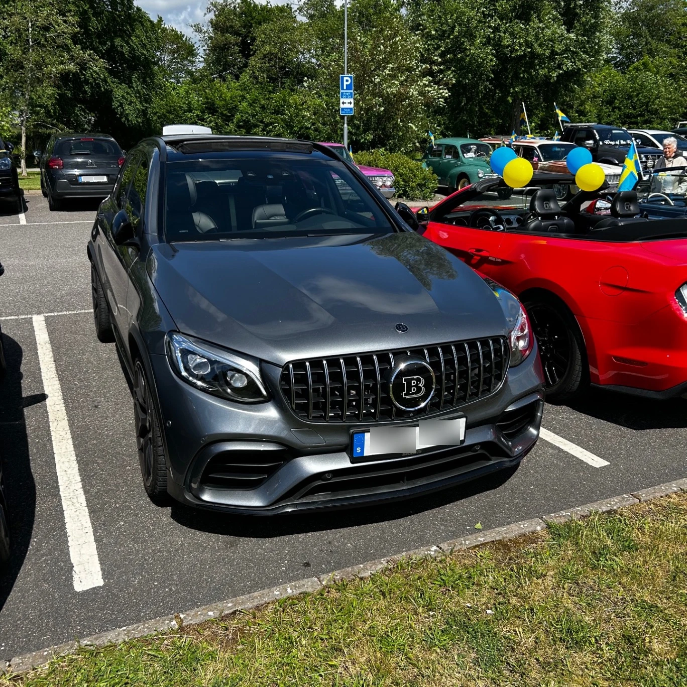 Mercedes-AMG Brabus GLC spotted