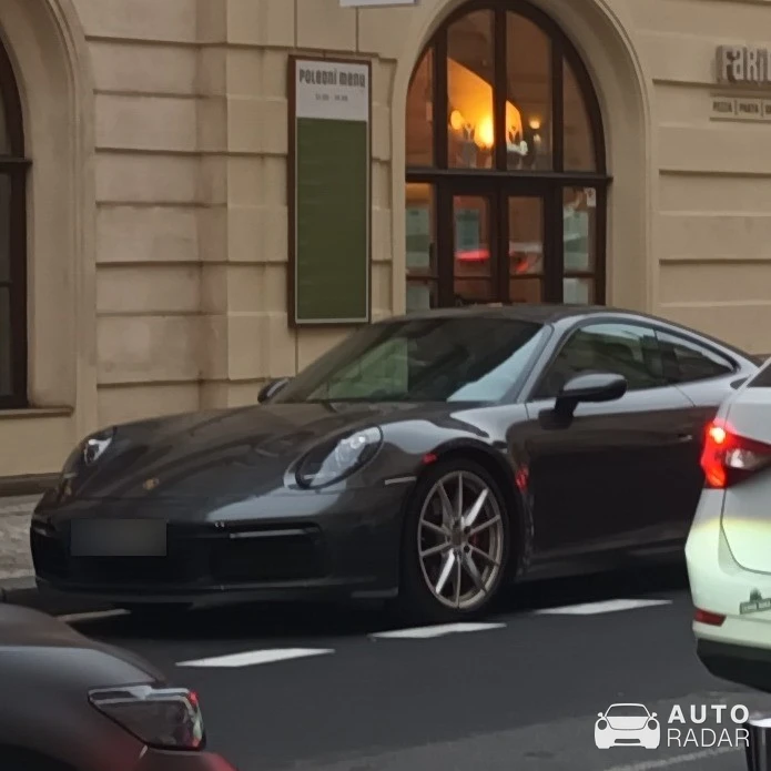 Porsche 992 Carrera MkI spotted in Praha 1, Česko