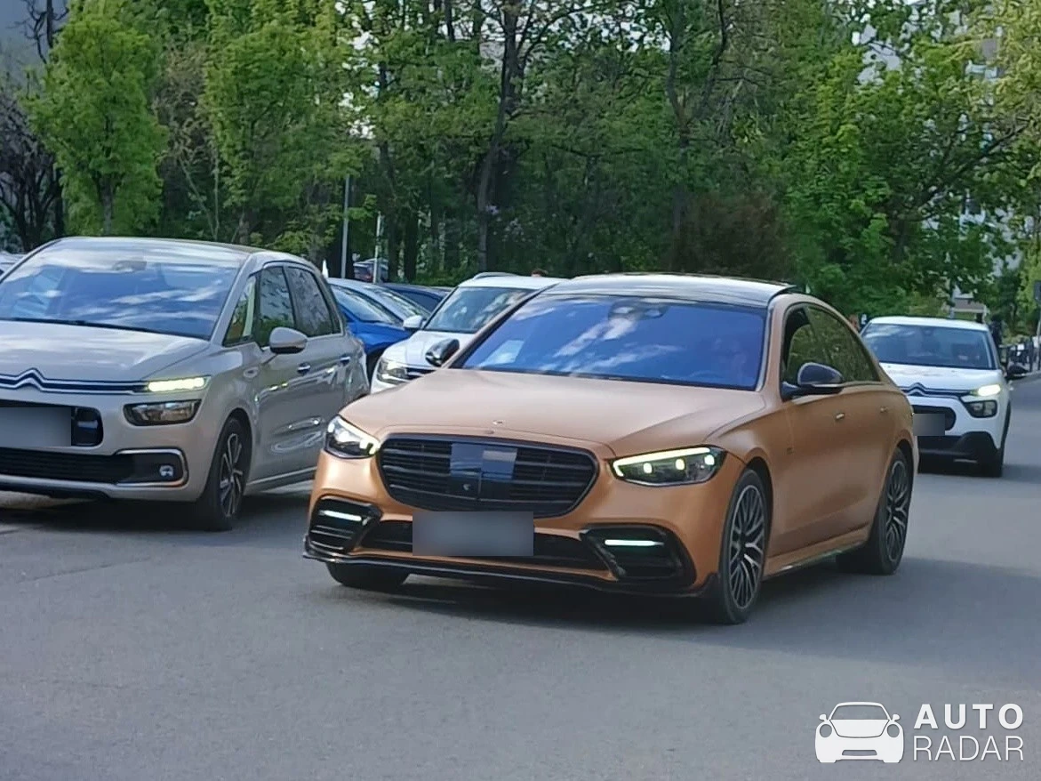 Mercedes-Benz Brabus S 580 spotted in Bucharest