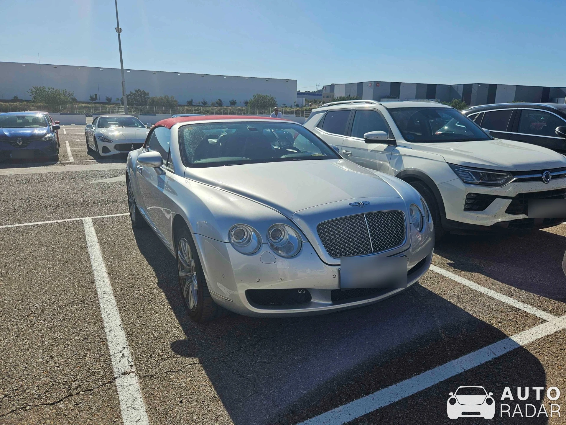 Bentley Continental GTC spotted in Cheste, Spain