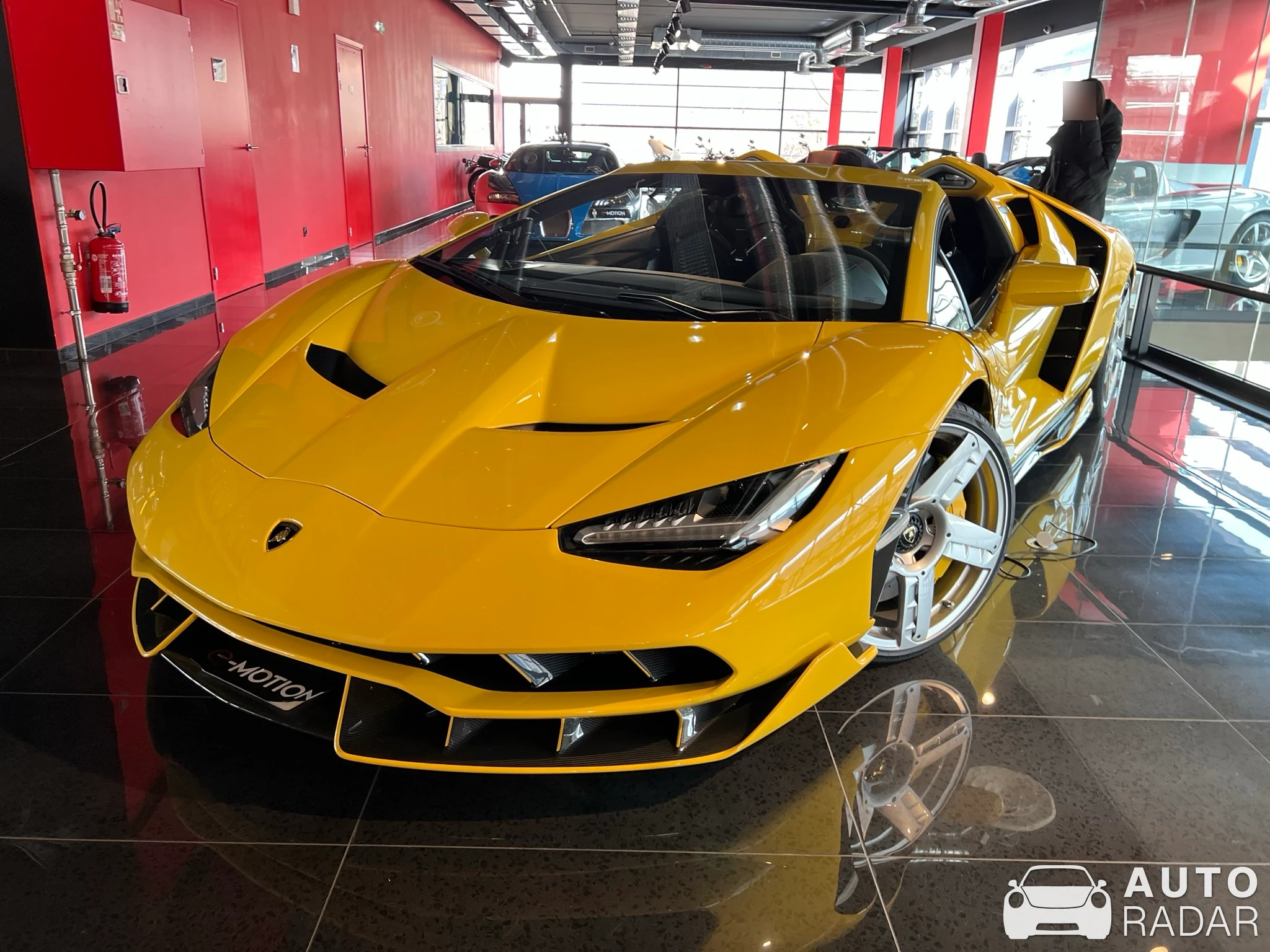 Lamborghini Centenario LP770-4 Roadster spotted in Annecy, France