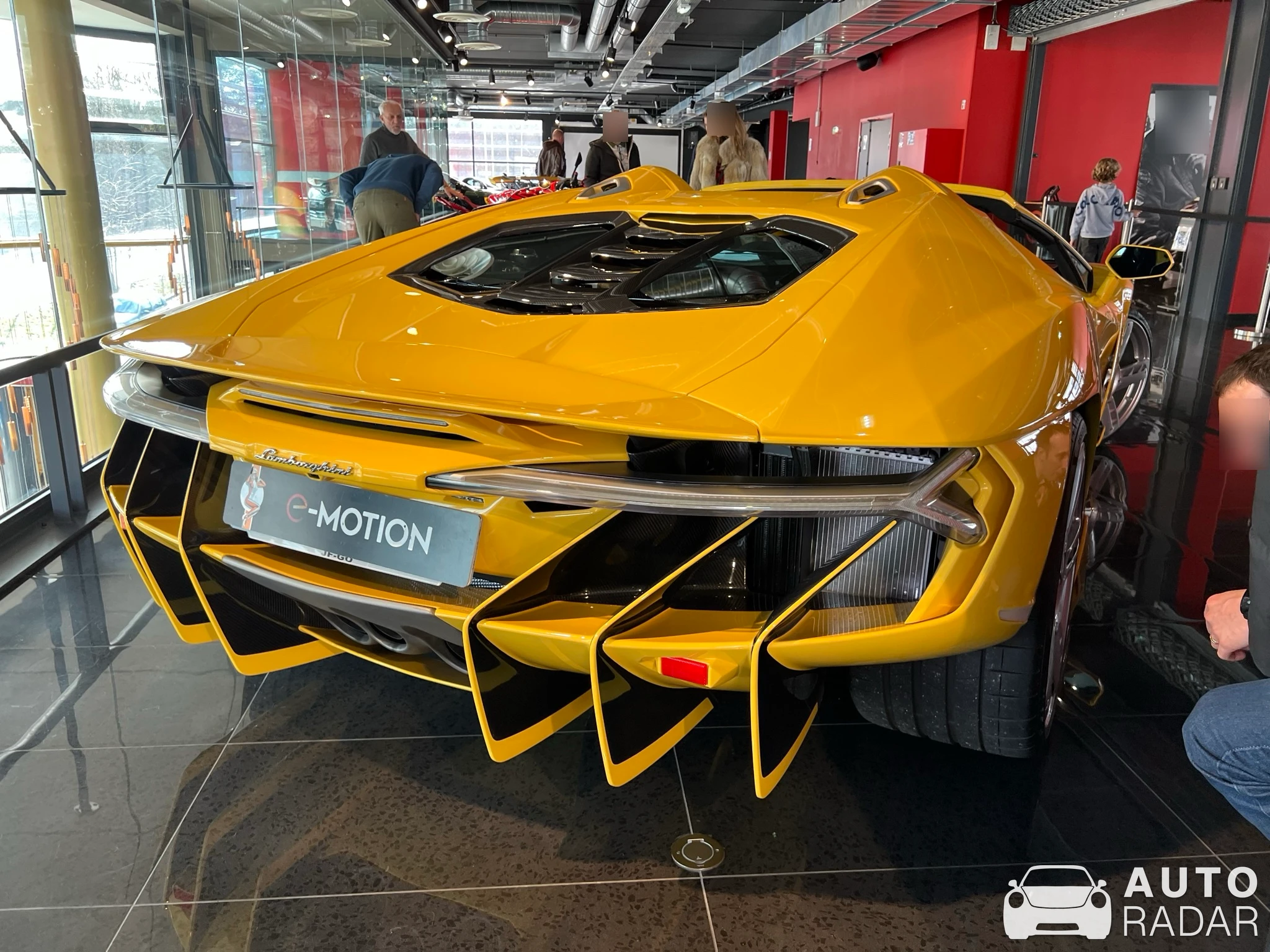 Lamborghini Centenario LP770-4 Roadster spotted in Annecy