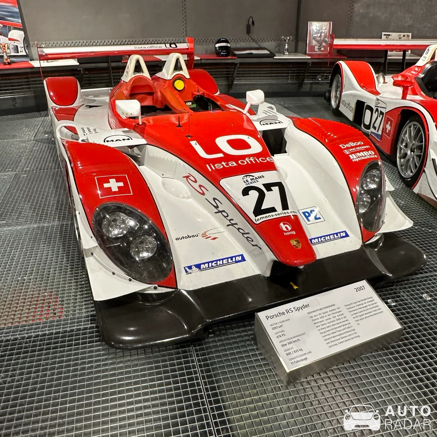 Porsche RS Spyder spotted in Romanshorn