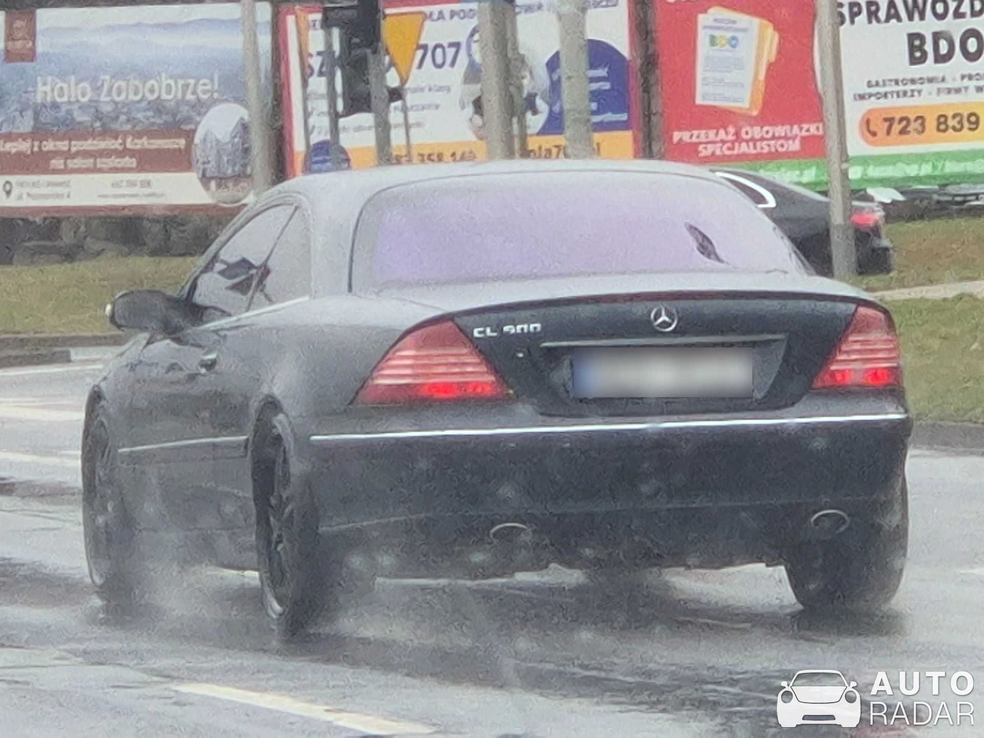 Mercedes-Benz CL 500 spotted in Jelenia Góra