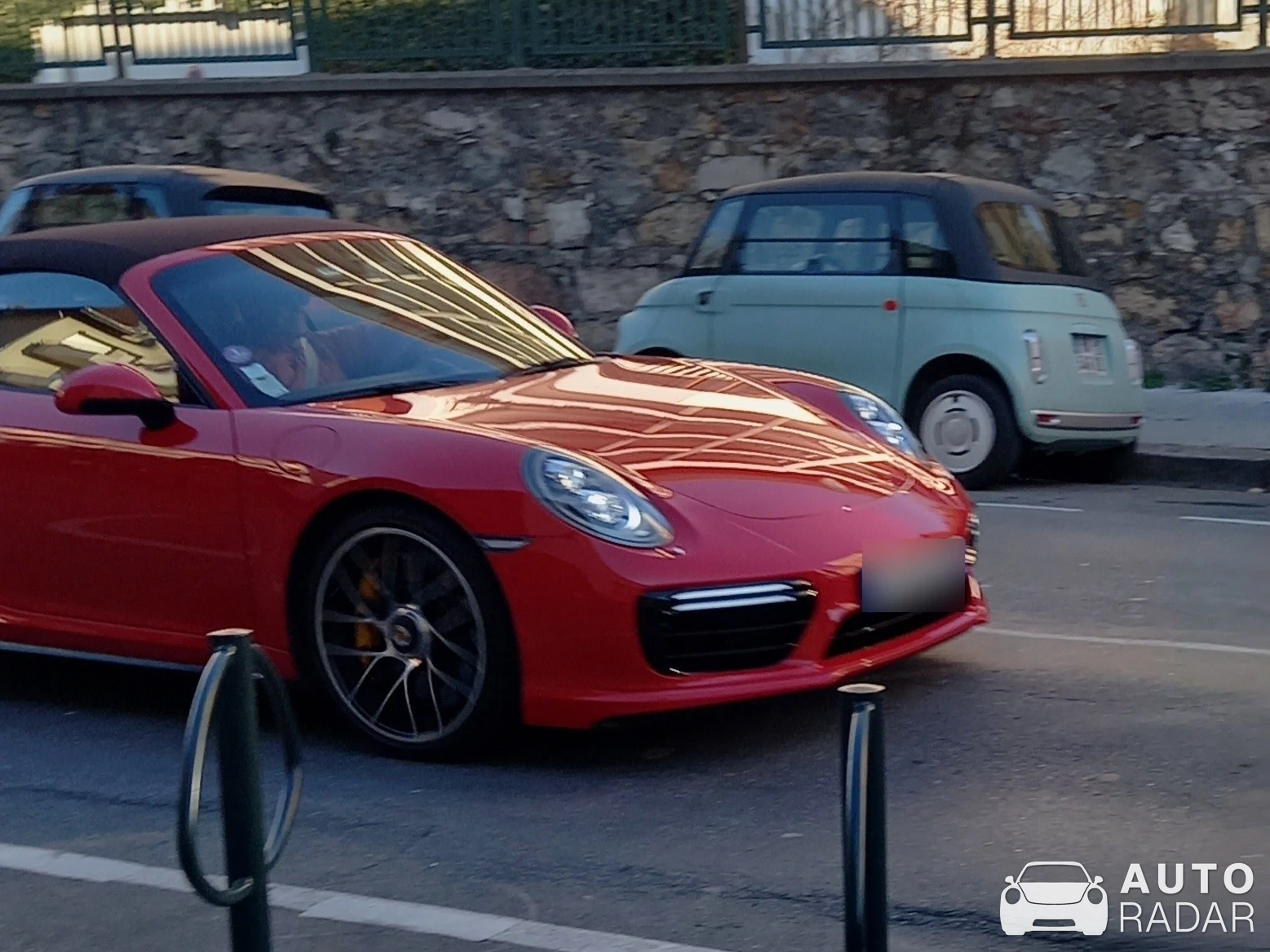 Porsche 991 Turbo S MkI spotted in Annecy, France