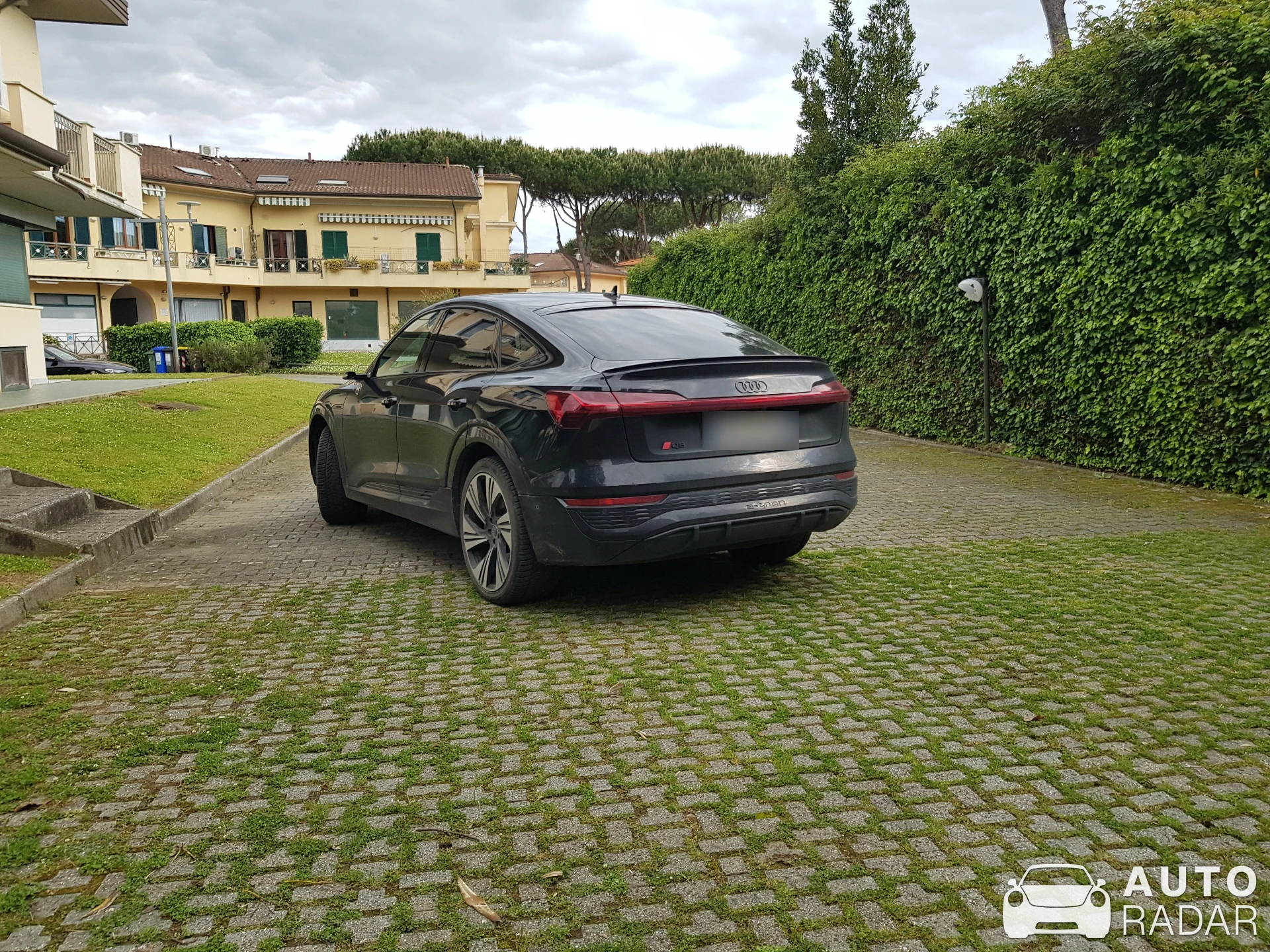 Audi Q8 E-Tron Sportback spotted in Montignoso