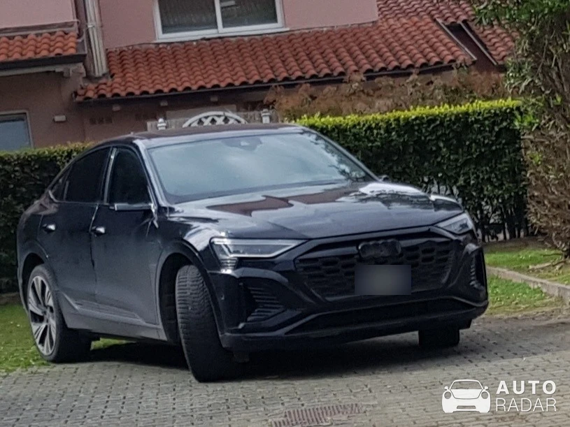 Audi Q8 E-Tron Sportback spotted in Montignoso, Italy