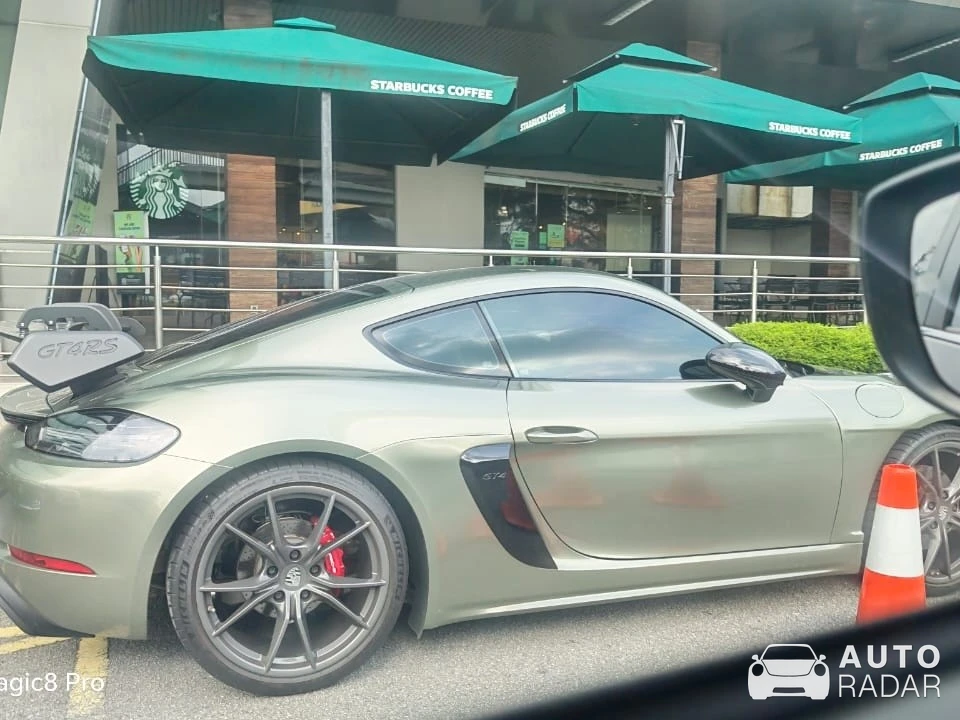 Porsche 718 Cayman GT4 RS spotted in Ipoh