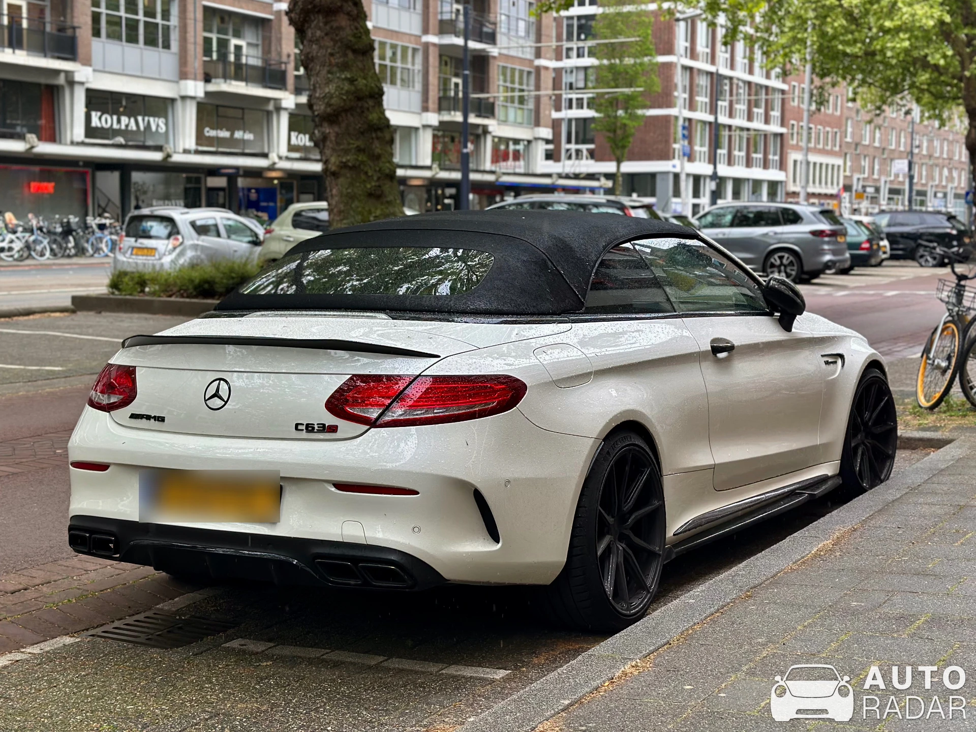 Mercedes-AMG C 63 S Convertible A205 spotted in Rotterdam