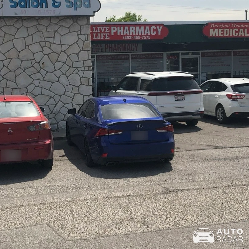 Lexus IS 350 spotted in Calgary