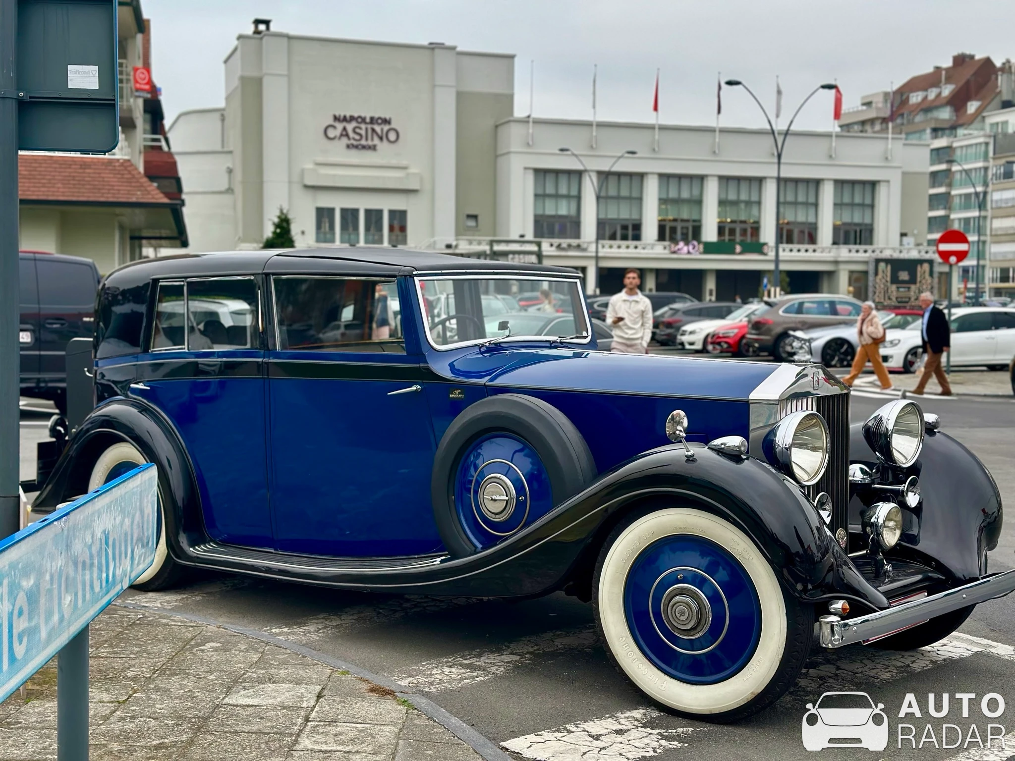 Rolls-Royce 25/30 spotted in Knokke-Heist