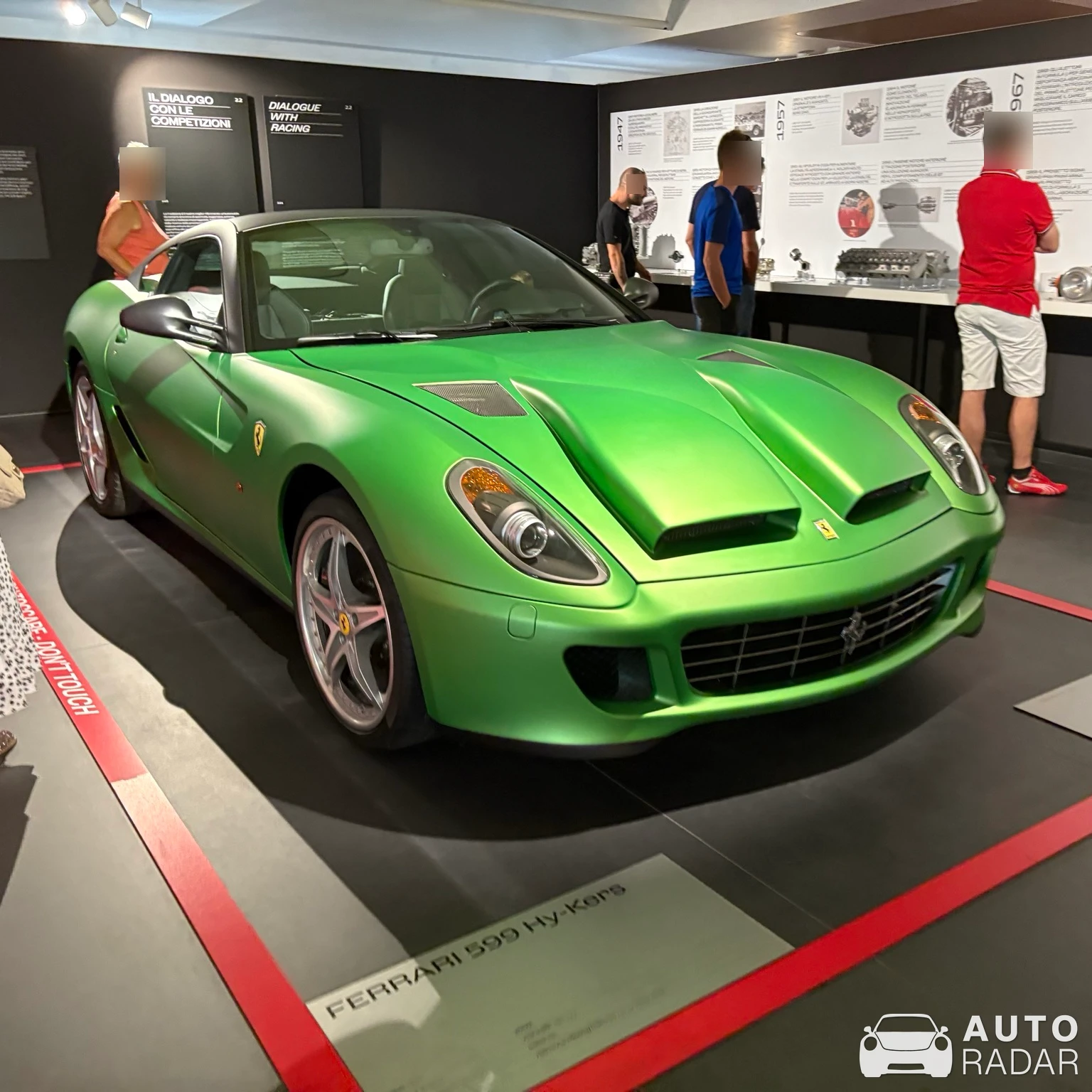Ferrari 599 HY-KERS spotted in Maranello