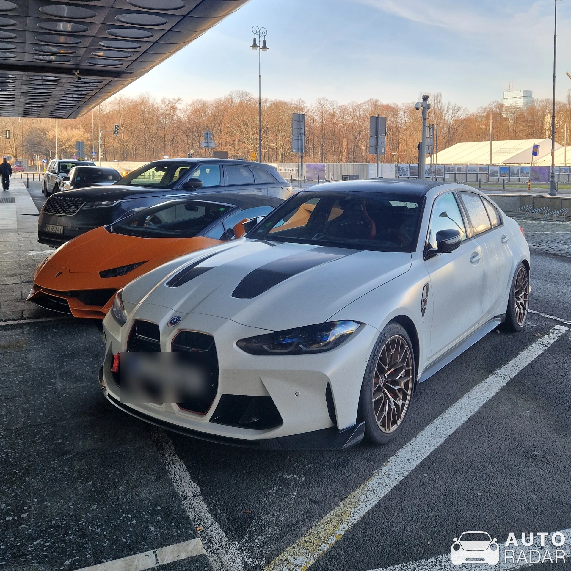 BMW M3 G80 CS spotted in Warszawa, Polska