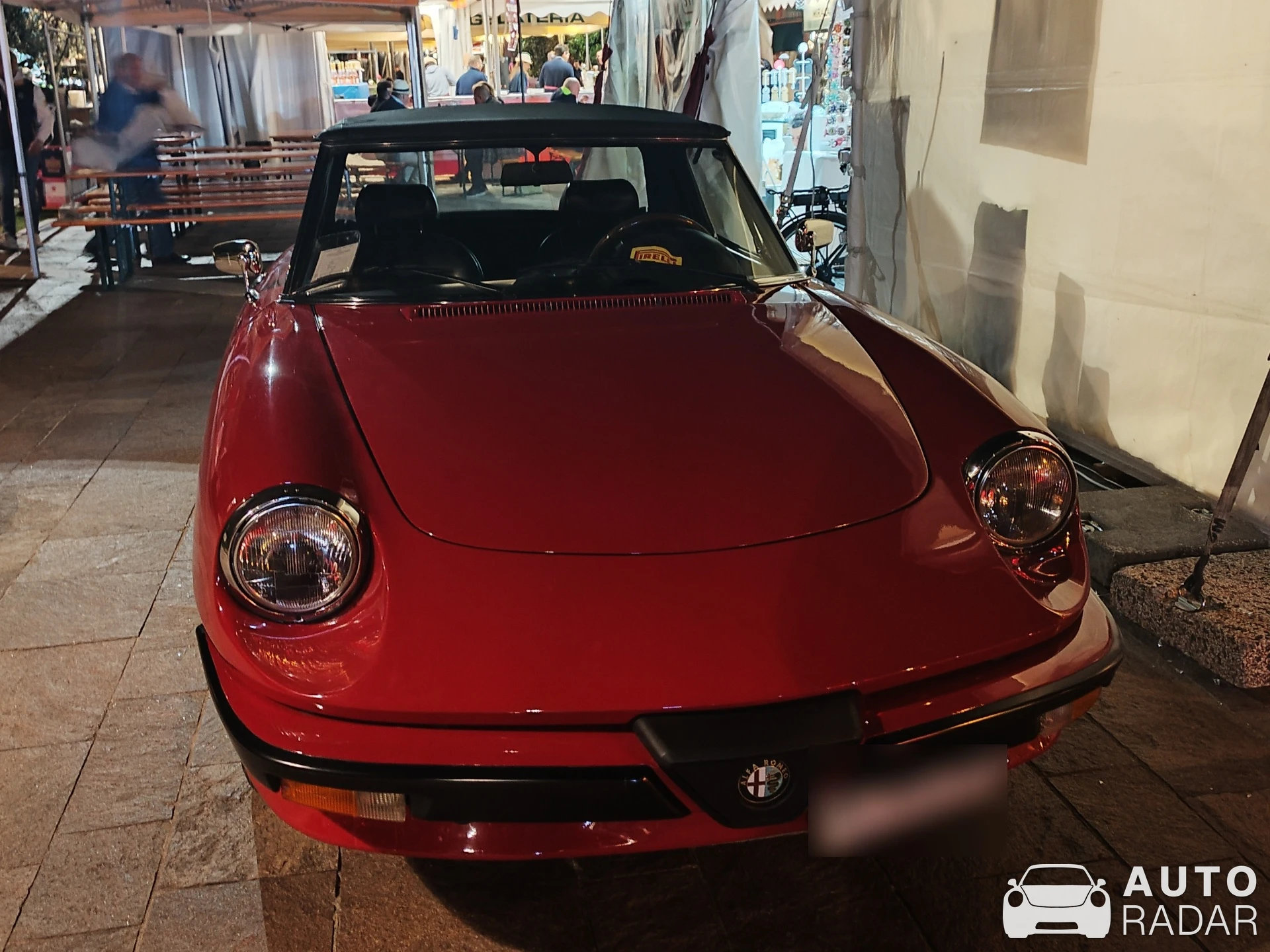 Alfa Romeo Spider T.Spark spotted in Bardolino