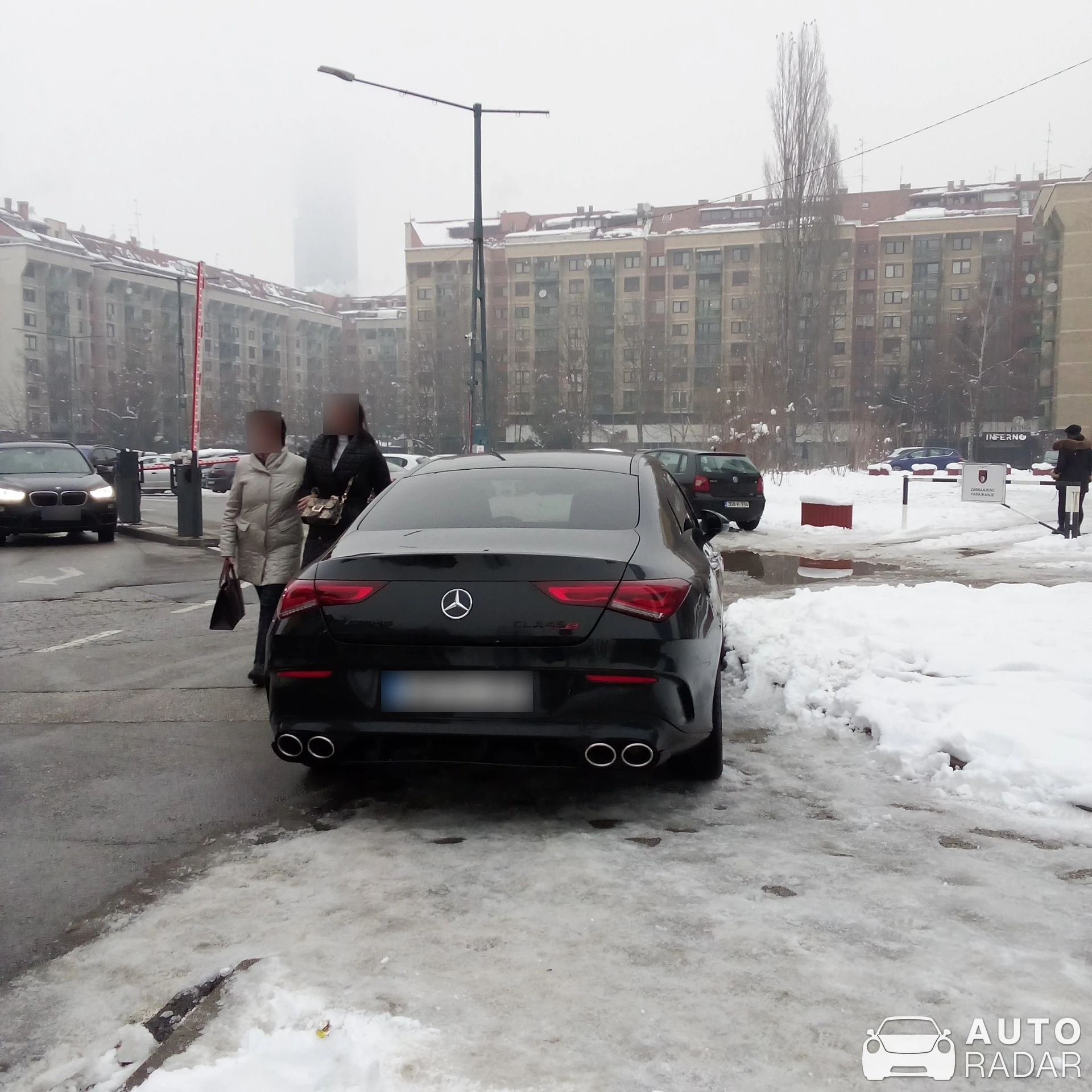 Mercedes-AMG CLA 45 C118 spotted in Lukavica, Bosnia and Herzegovina