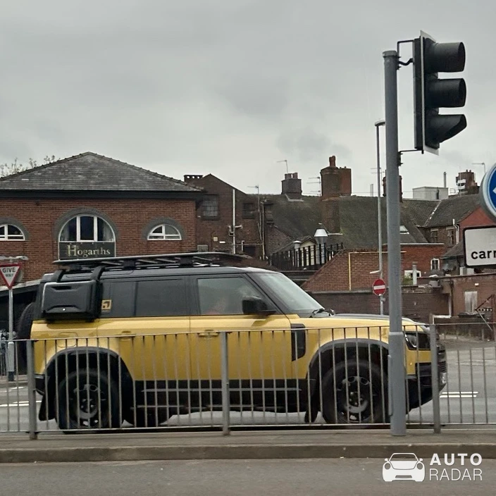 Land Rover Defender 110 Trophy Edition spotted in Newcastle