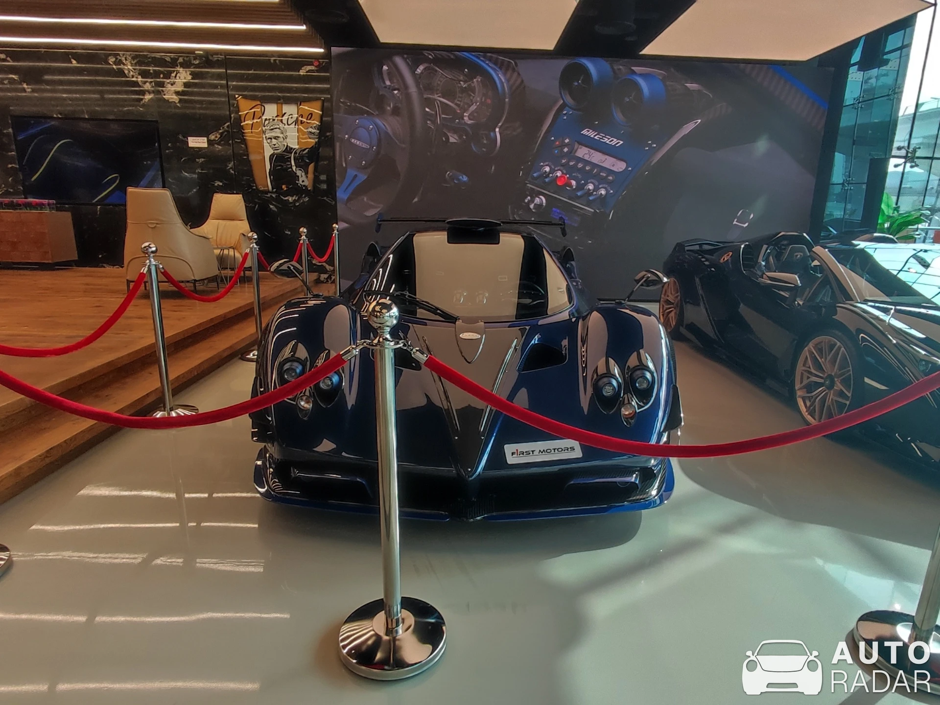 Pagani Zonda Mileson spotted in Dubai
