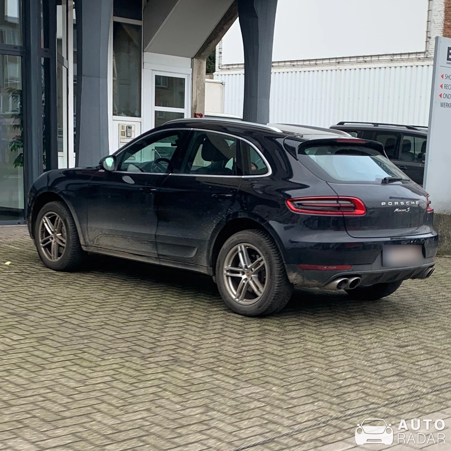 Porsche Macan S spotted in Antwerpen, België