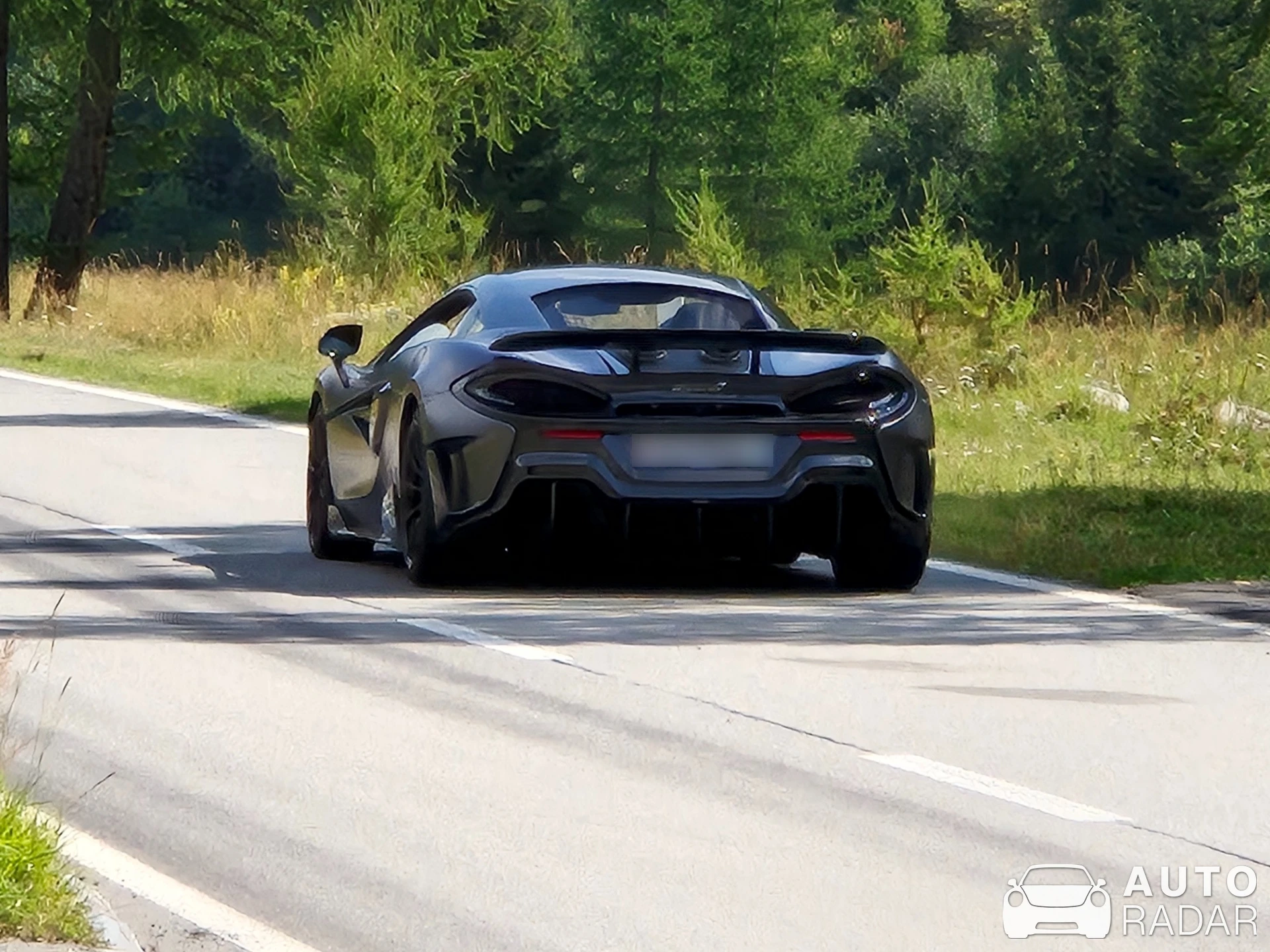 McLaren 600LT spotted in Andermatt