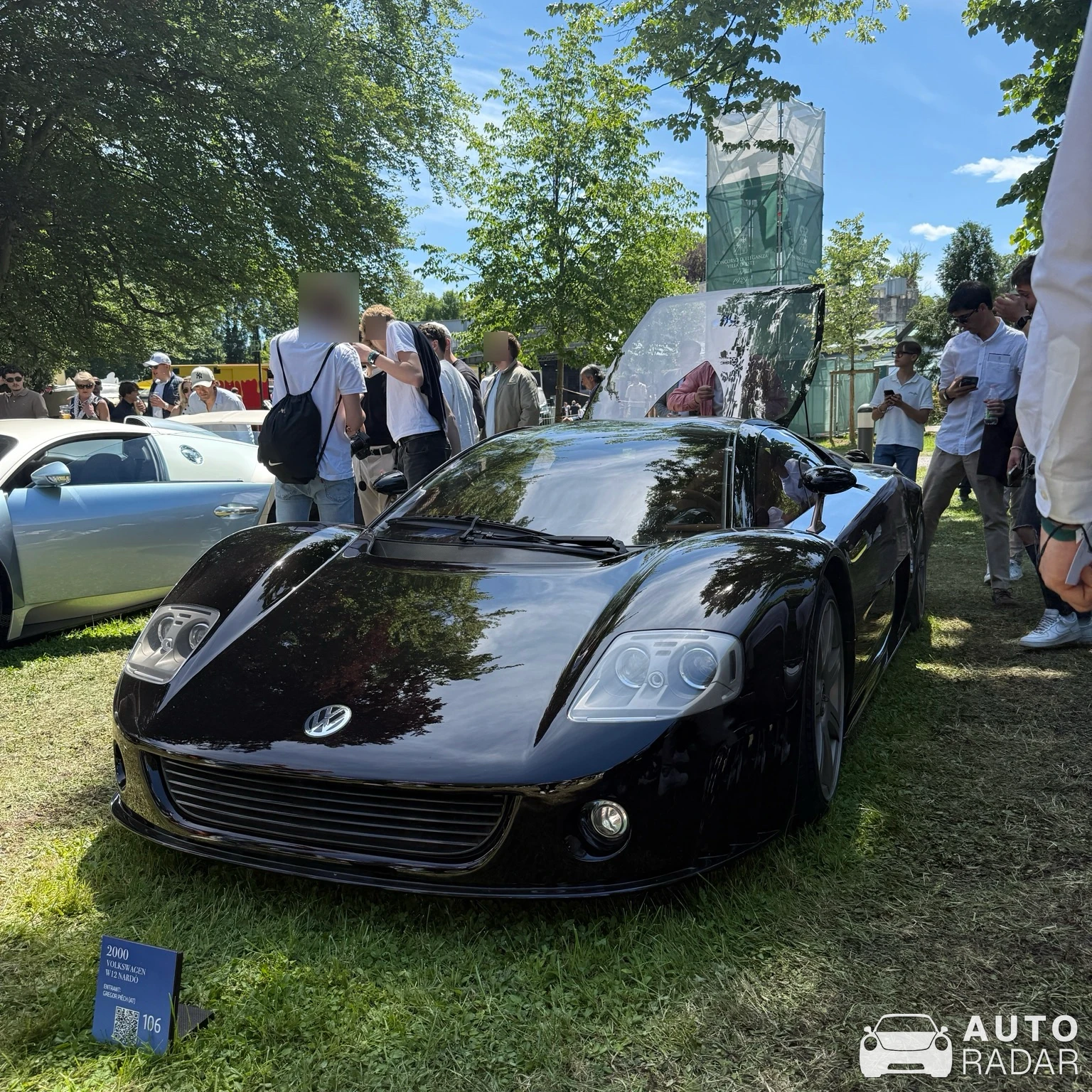 Volkswagen W12 spotted in Cernobbio