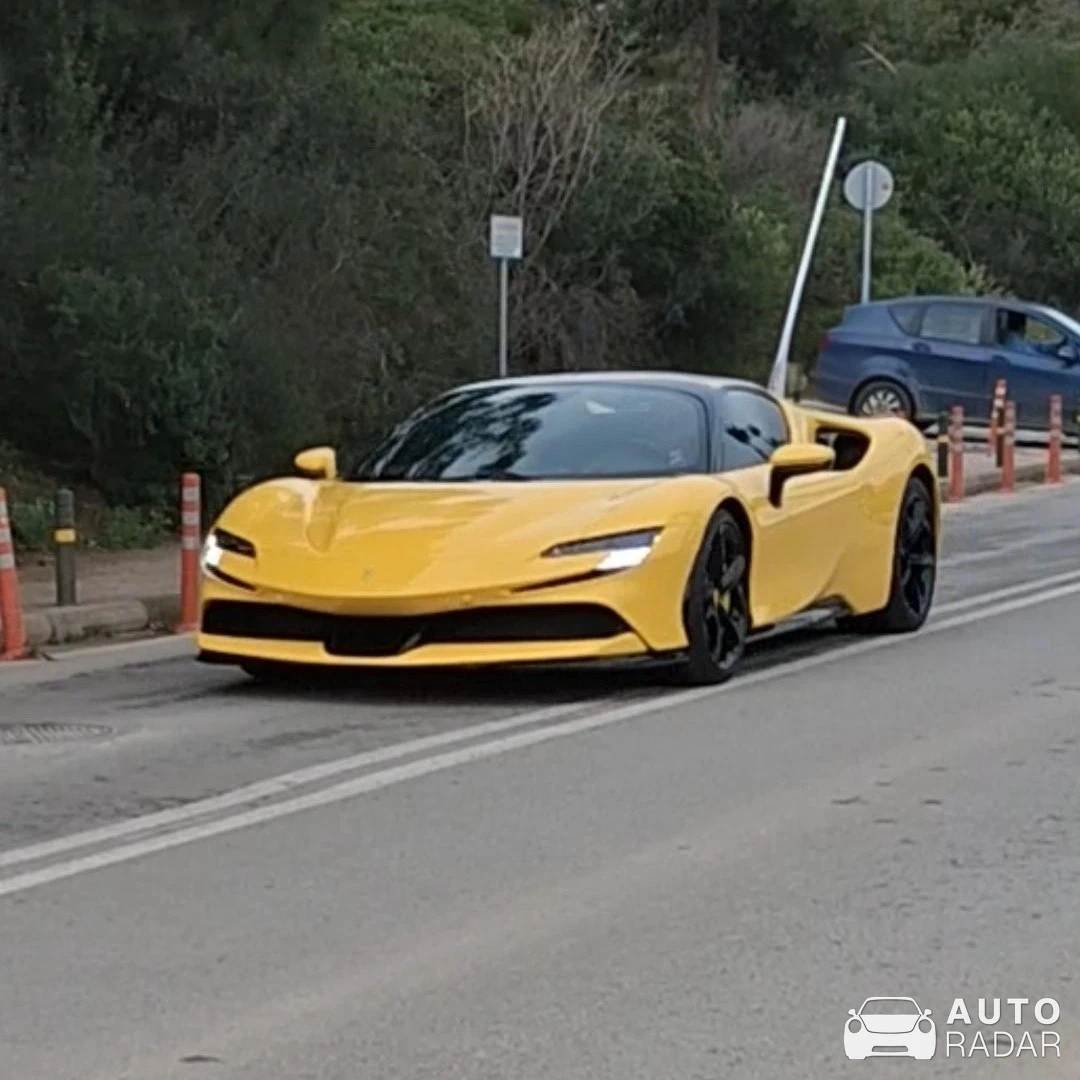 Ferrari SF90 Stradale spotted in Vouliagmeni, Greece