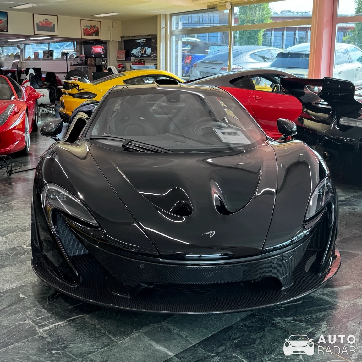 McLaren P1 spotted in Plan-les-Ouates, Switzerland