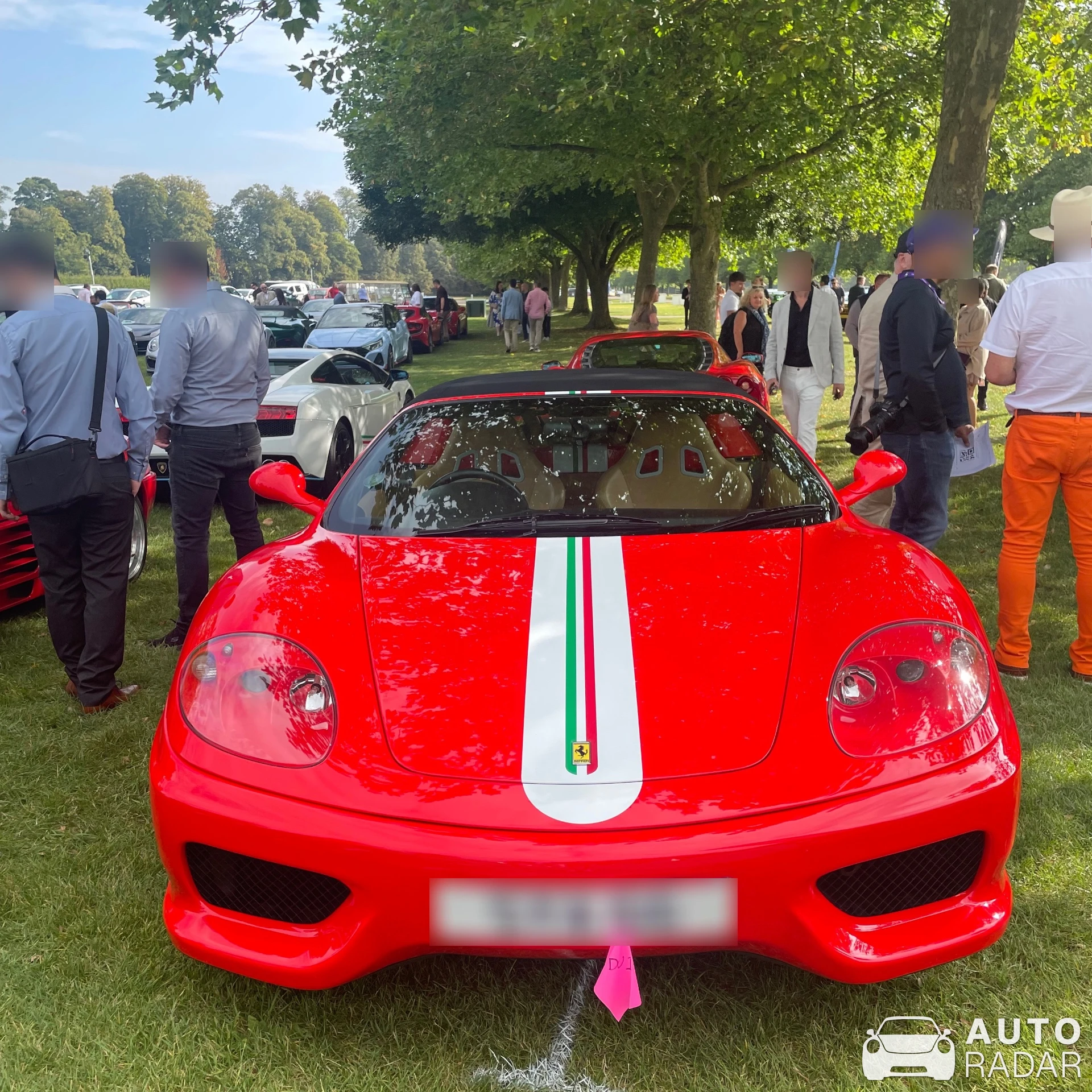 Ferrari 360 Spider spotted in Oxfordshire, United Kingdom
