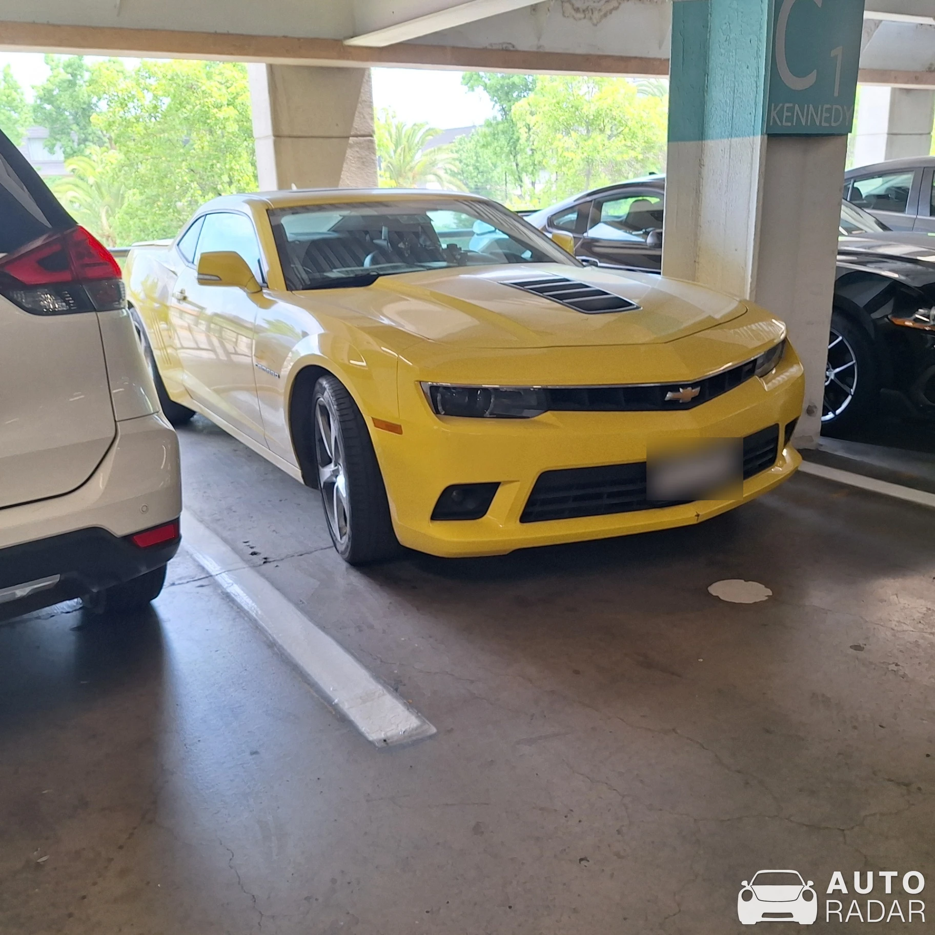 Chevrolet Camaro SS spotted in Las Condes, Chile