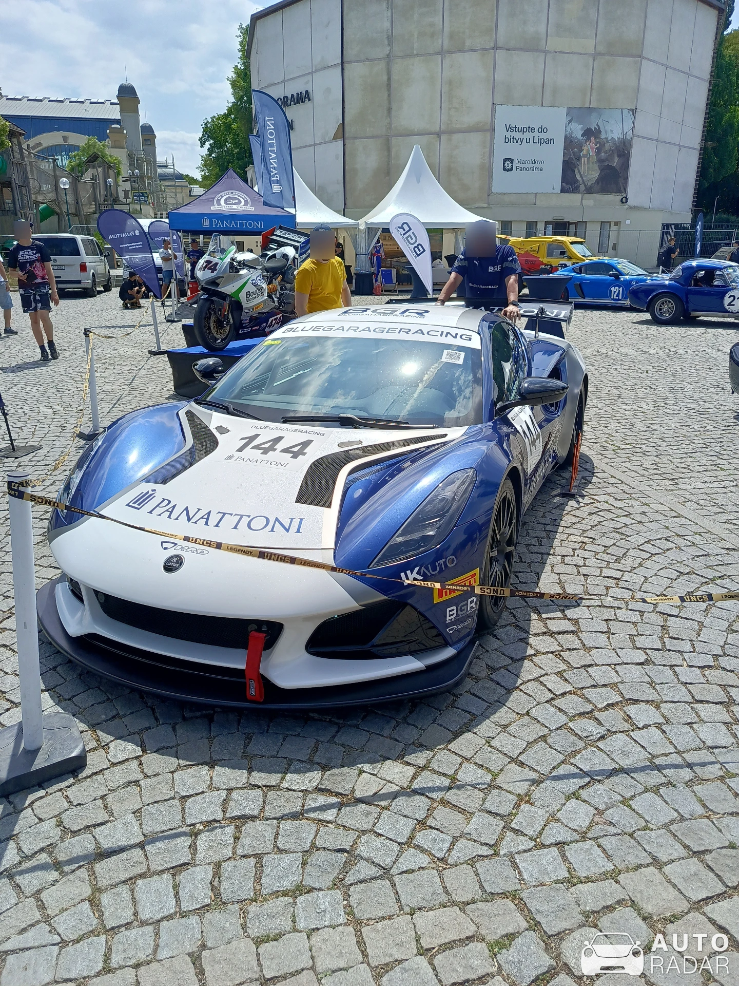 Lotus Emira GT4 spotted in Praha
