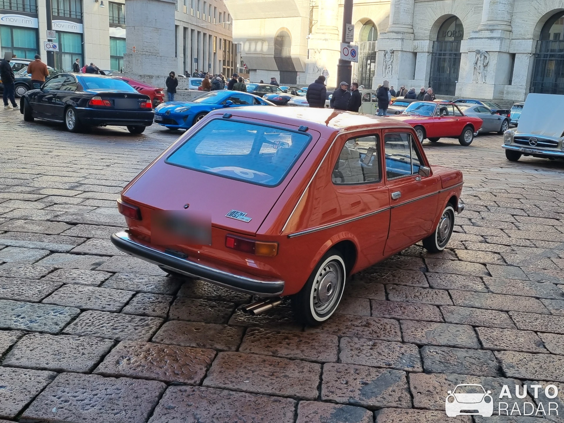 Fiat 127 spotted in Milano